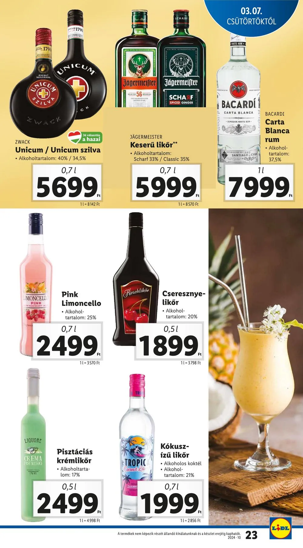 Lidl akciós újság 03.07–03.13 – 23. oldal