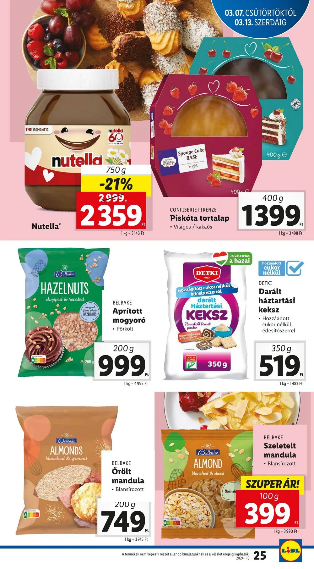 Lidl akciós újság 03.07–03.13 – 25. oldal
