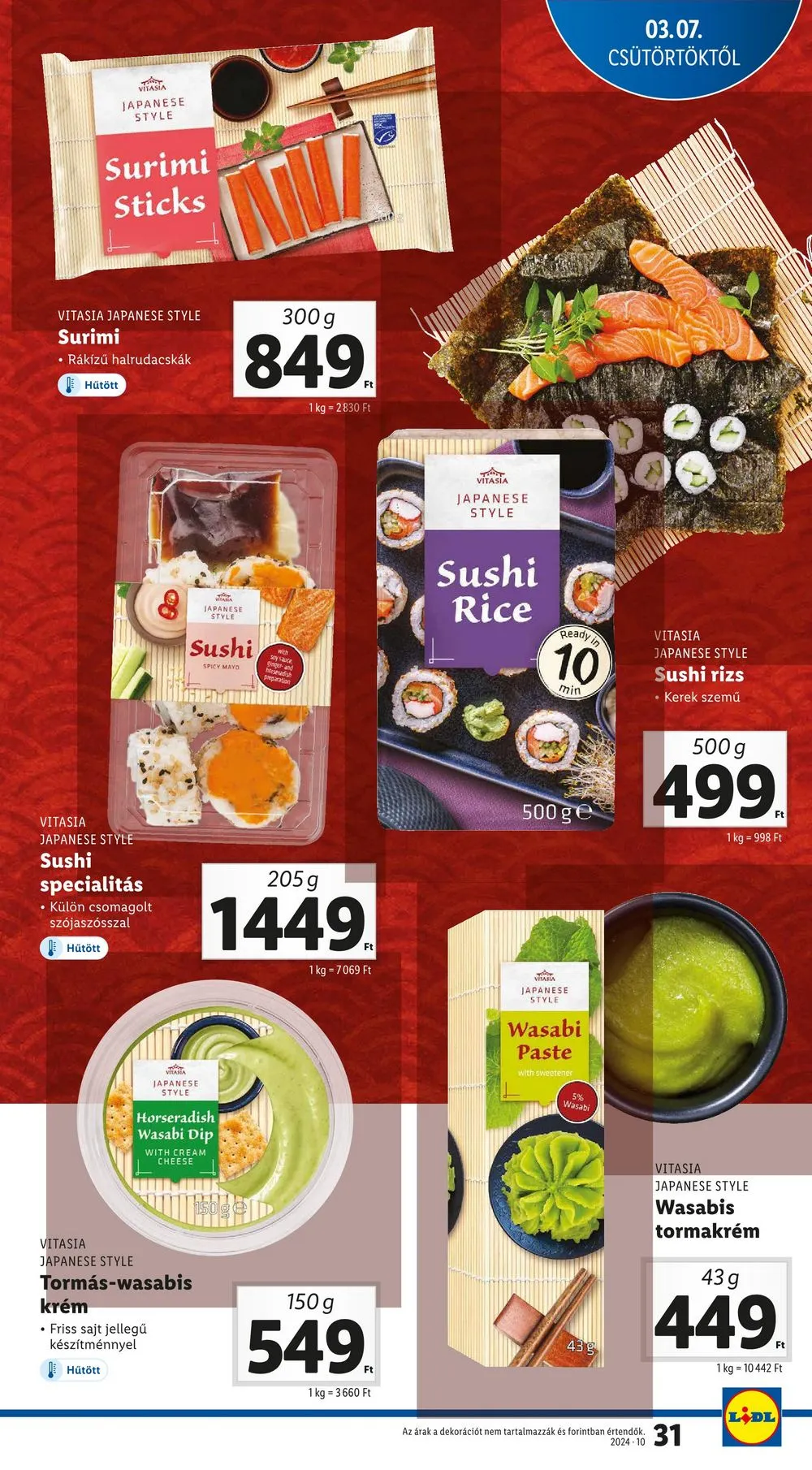 Lidl akciós újság 03.07–03.13 – 31. oldal