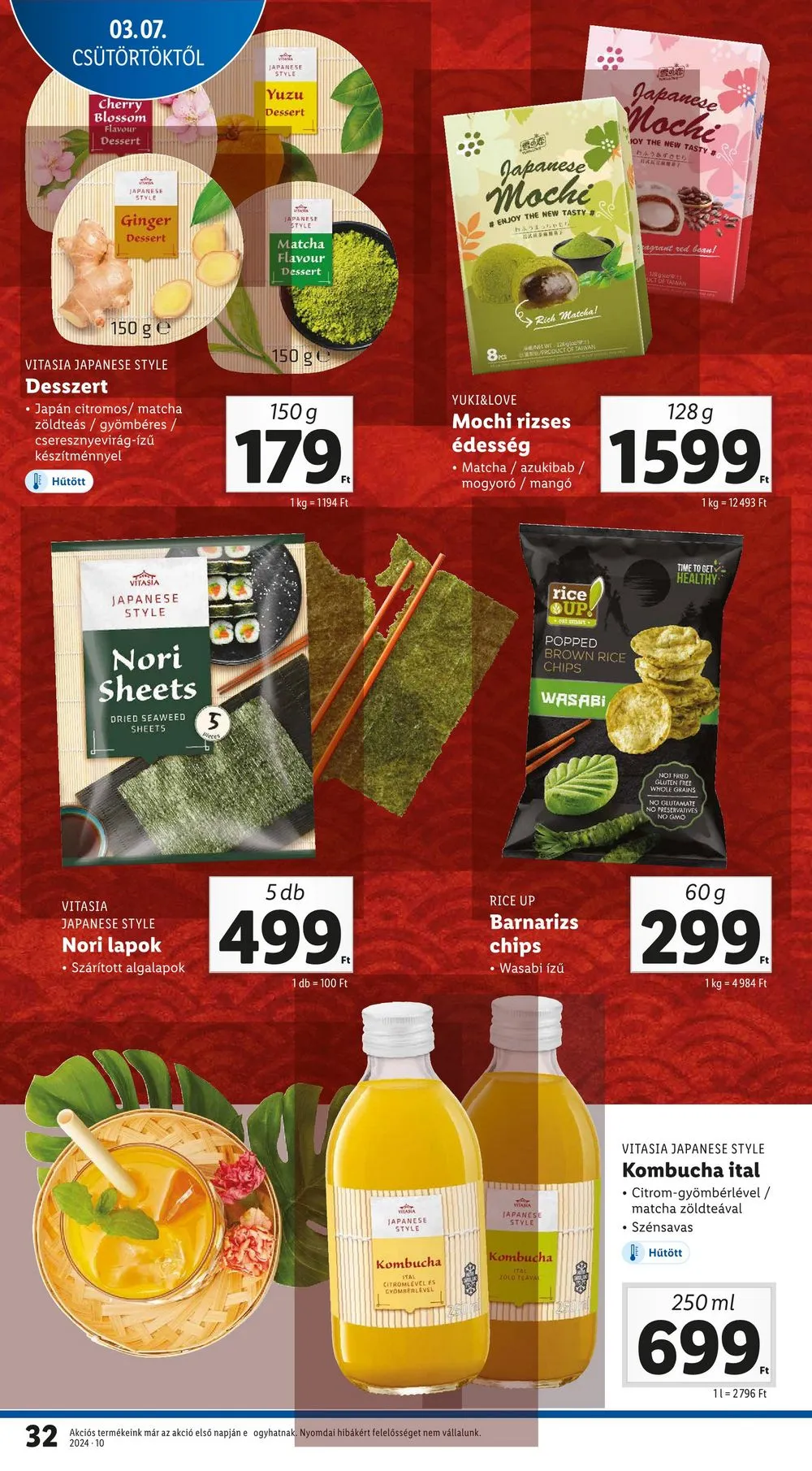 Lidl akciós újság 03.07–03.13 – 32. oldal