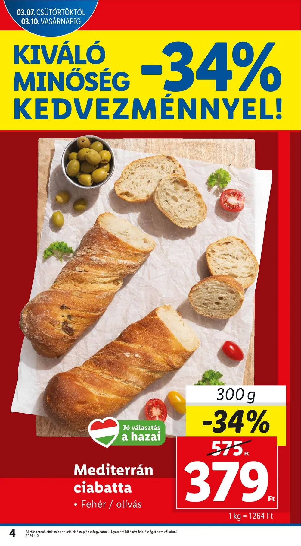 Lidl akciós újság 03.07–03.13 – 4. oldal