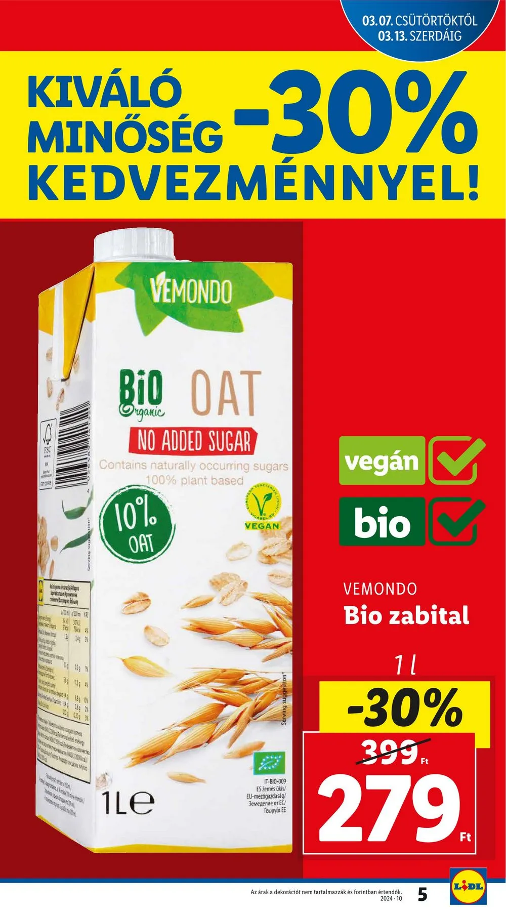 Lidl akciós újság 03.07–03.13 – 5. oldal