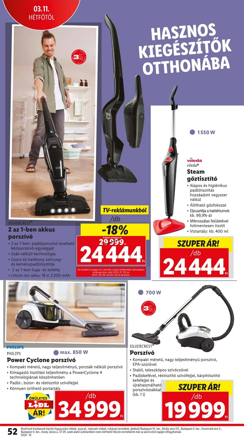 Lidl akciós újság 03.07–03.13 – 52. oldal