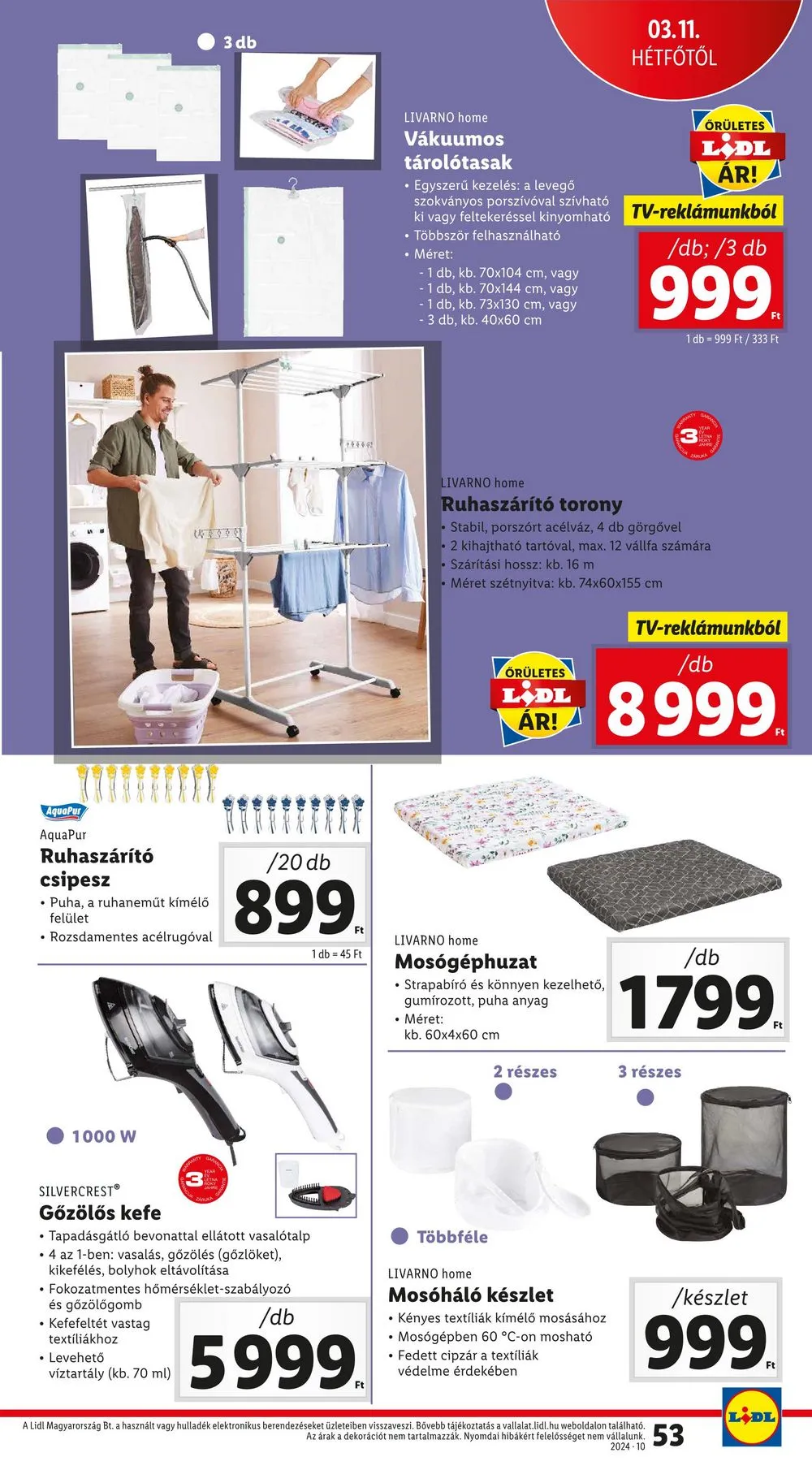 Lidl akciós újság 03.07–03.13 – 53. oldal