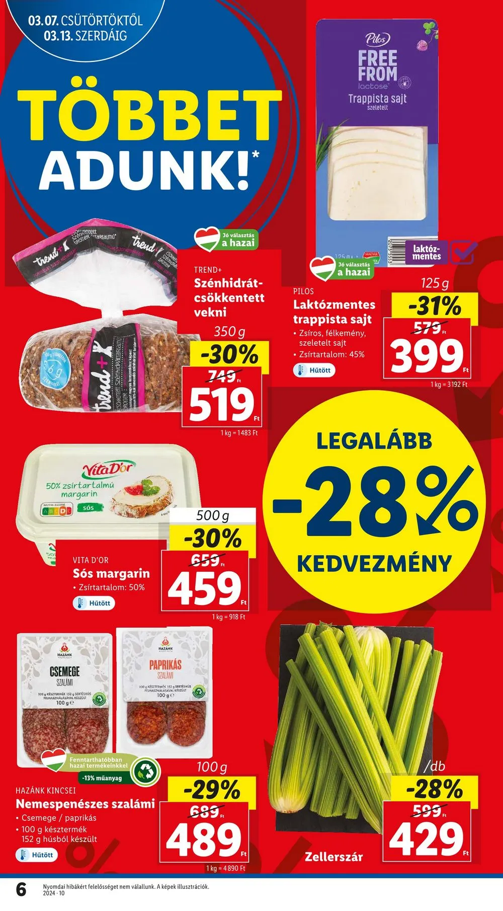 Lidl akciós újság 03.07–03.13 – 6. oldal