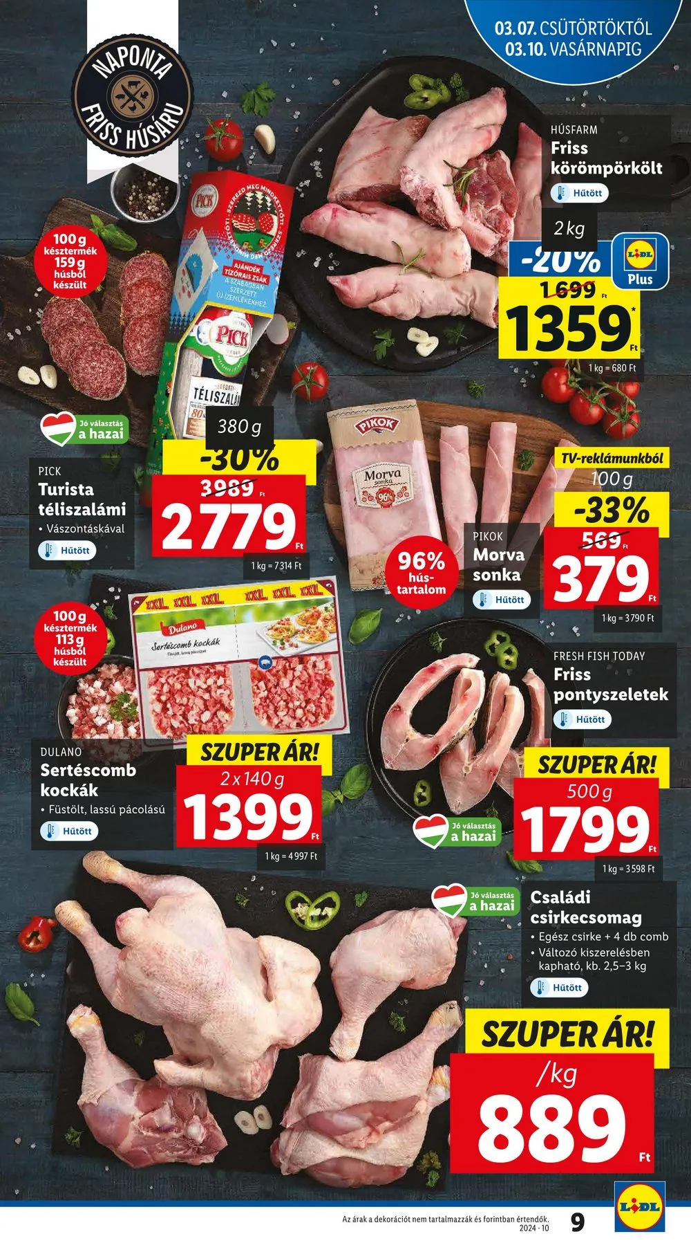 Lidl akciós újság 03.07–03.13 – 9. oldal