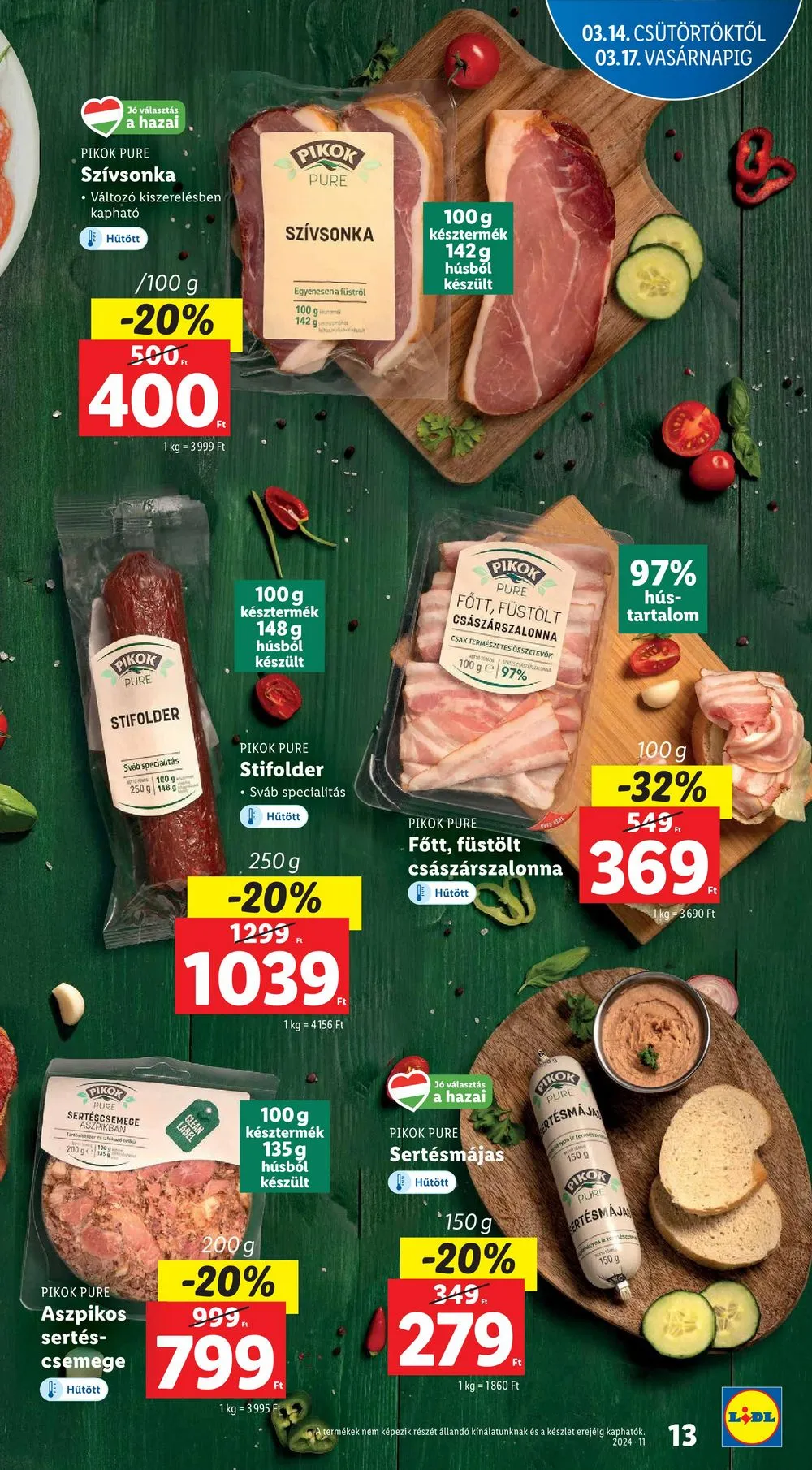 Lidl akciós újság 03.14–03.20 – 13. oldal