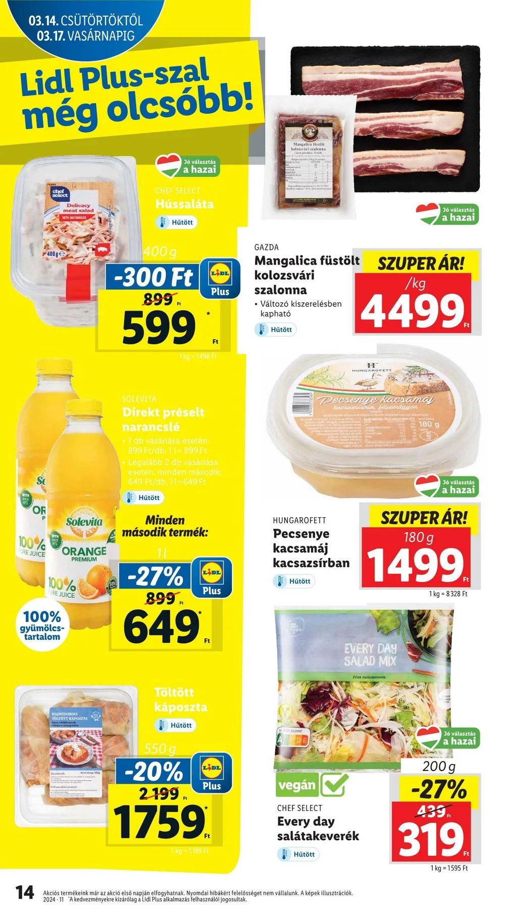 Lidl akciós újság 03.14–03.20 – 14. oldal