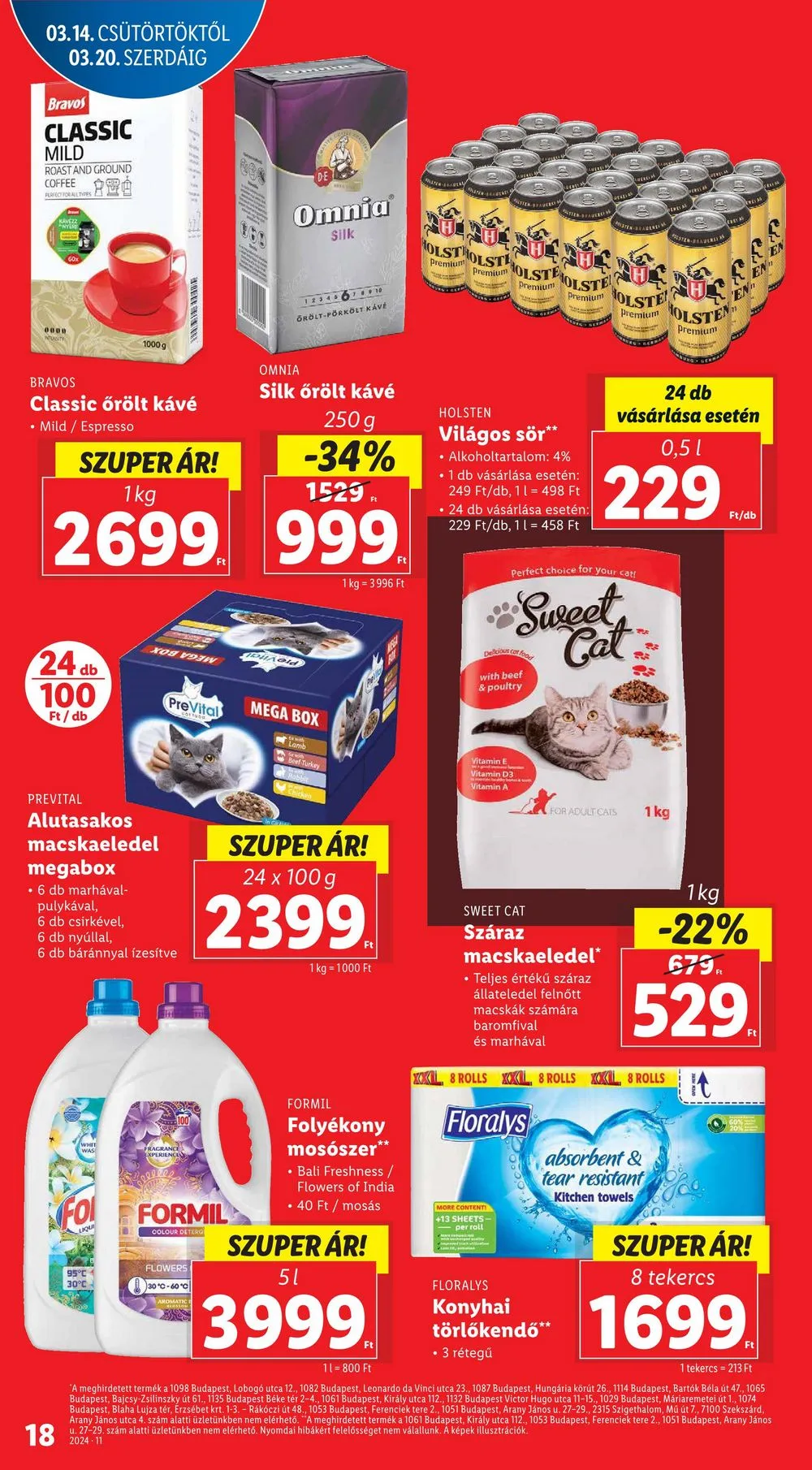 Lidl akciós újság 03.14–03.20 – 18. oldal