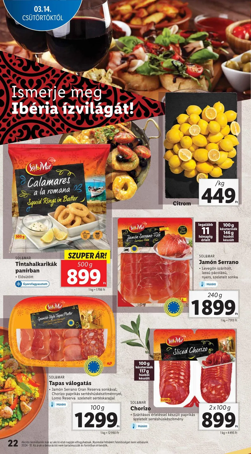 Lidl akciós újság 03.14–03.20 – 22. oldal