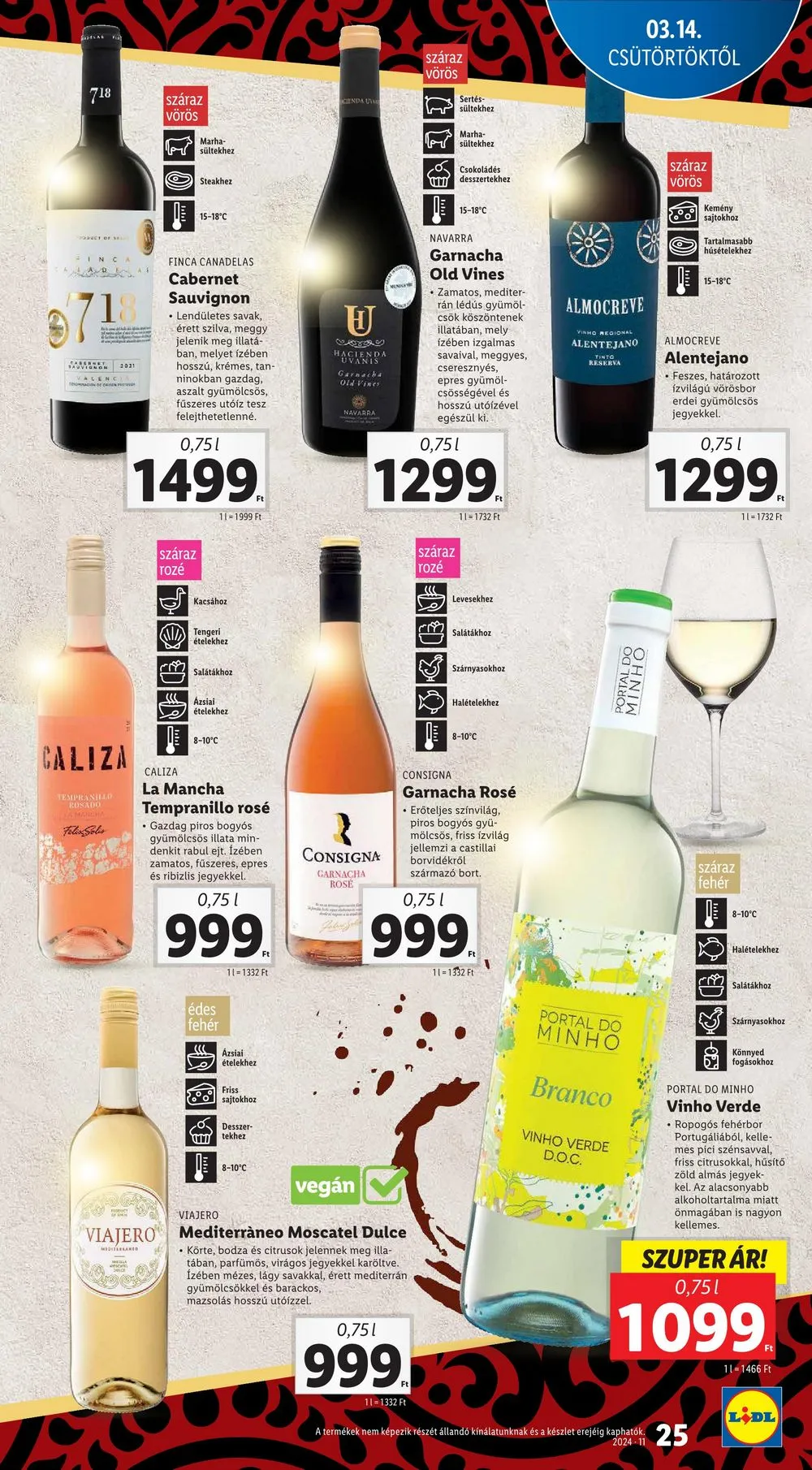 Lidl akciós újság 03.14–03.20 – 25. oldal