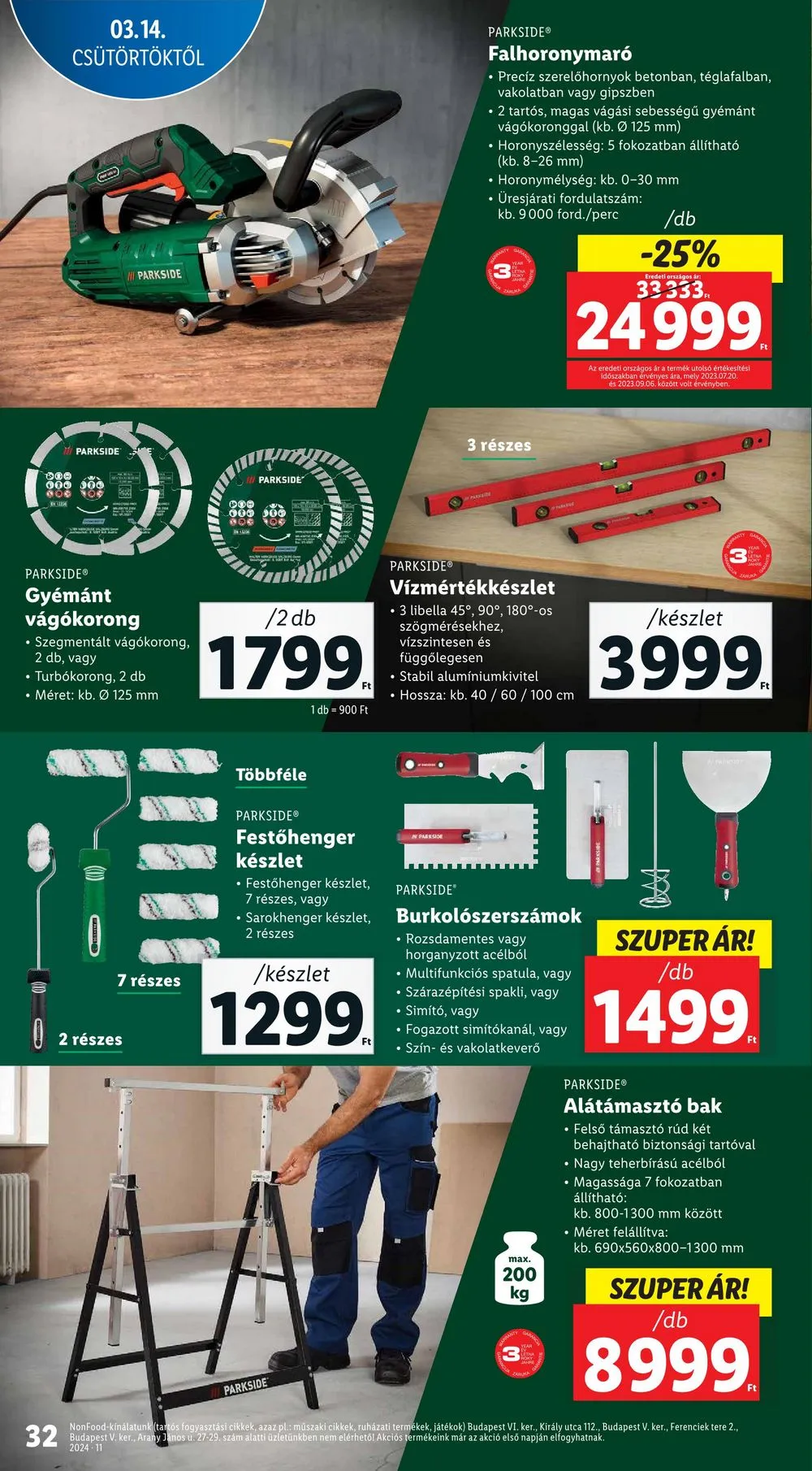 Lidl akciós újság 03.14–03.20 – 32. oldal