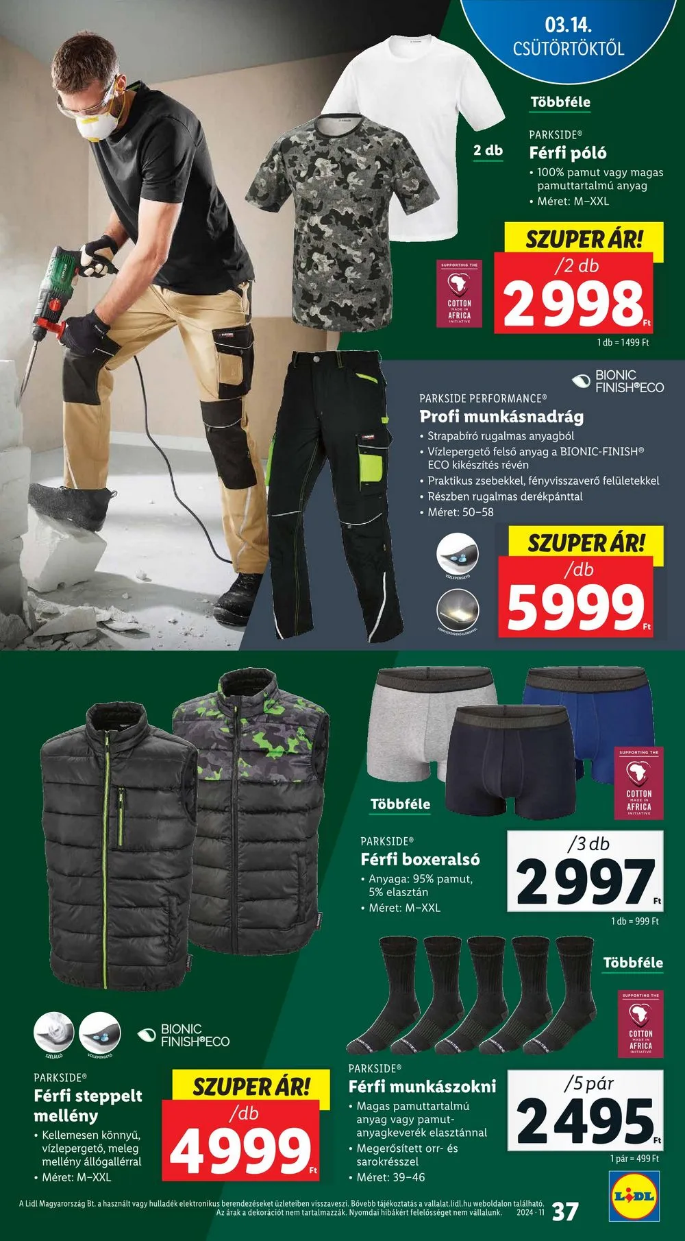 Lidl akciós újság 03.14–03.20 – 37. oldal