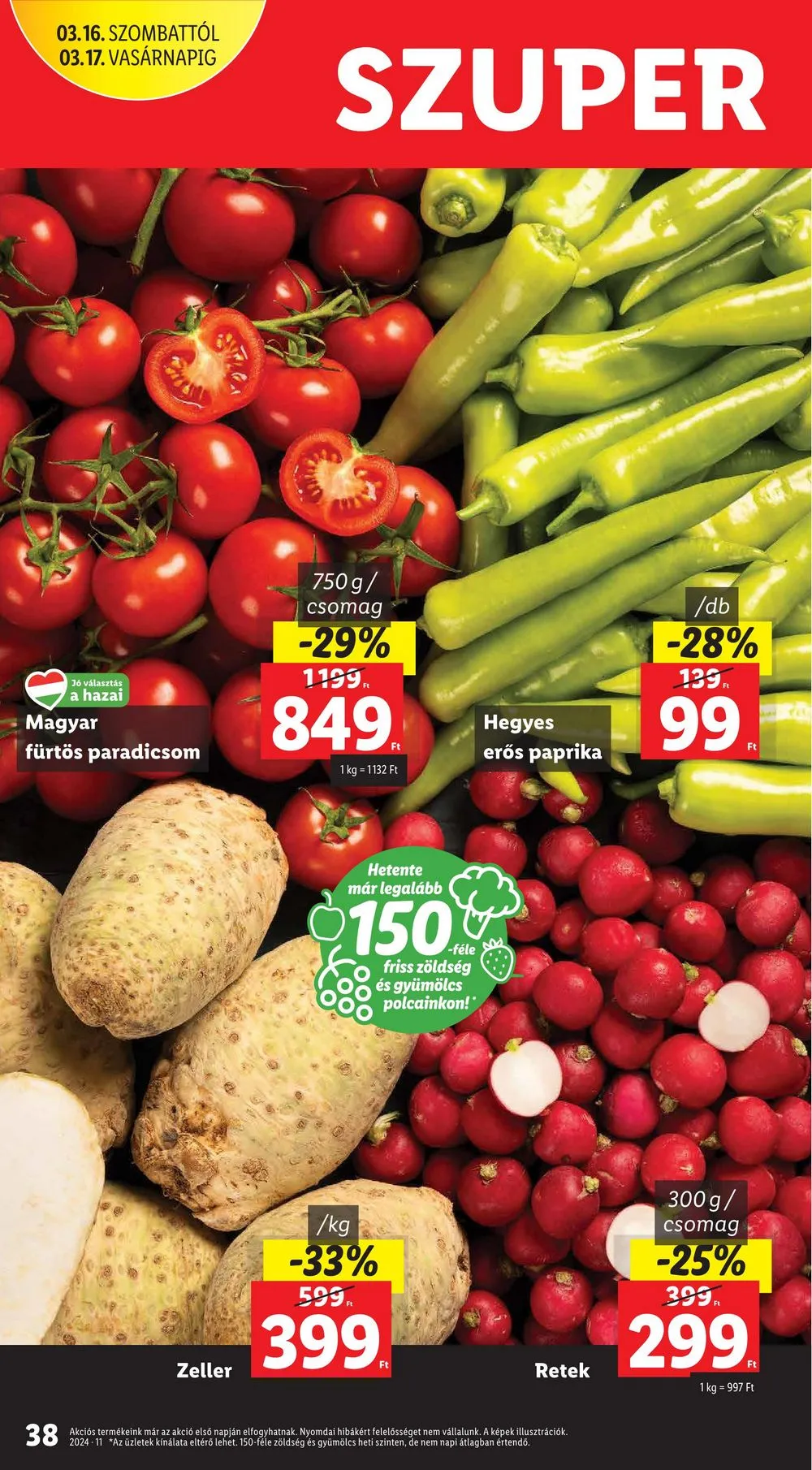 Lidl akciós újság 03.14–03.20 – 38. oldal