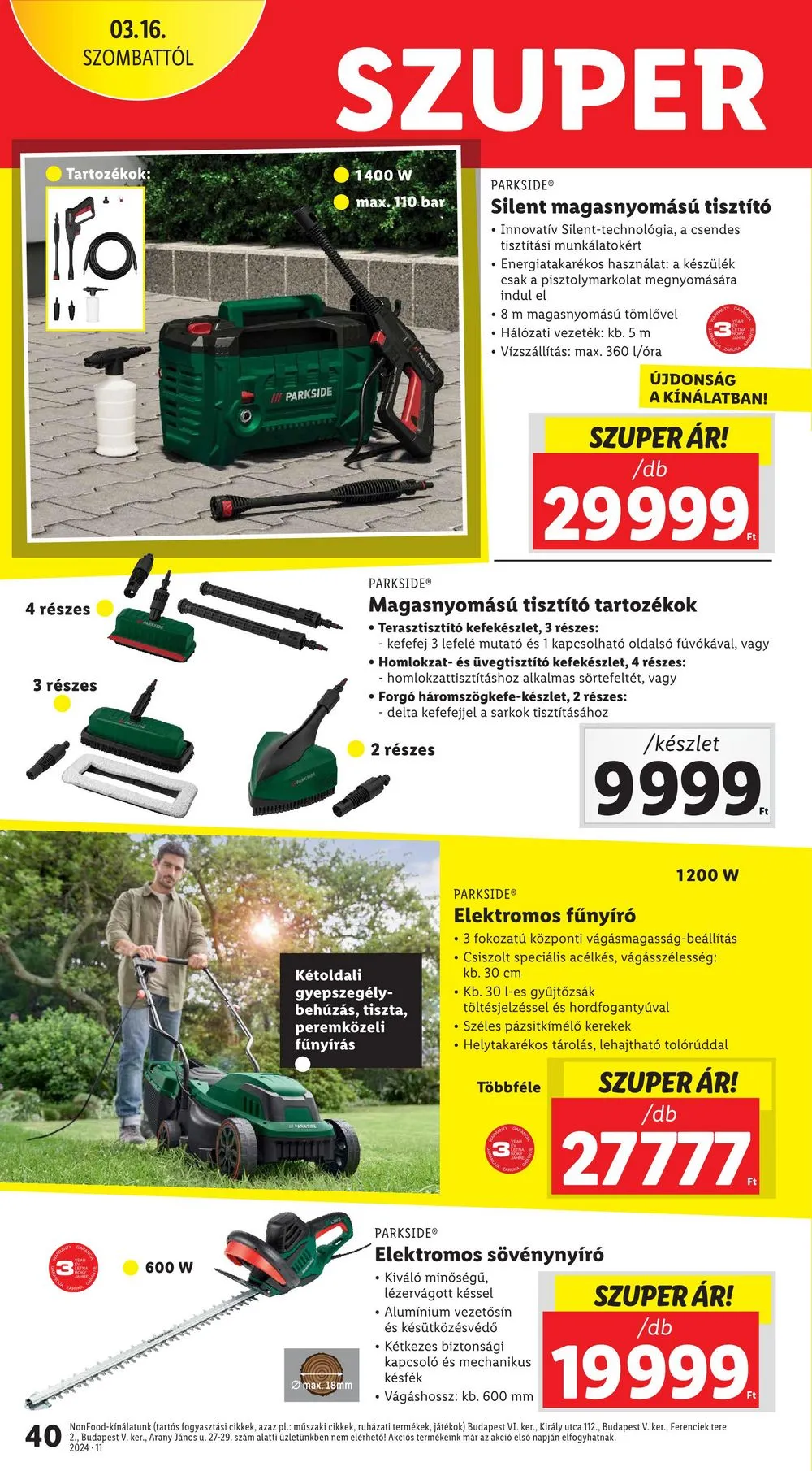 Lidl akciós újság 03.14–03.20 – 40. oldal