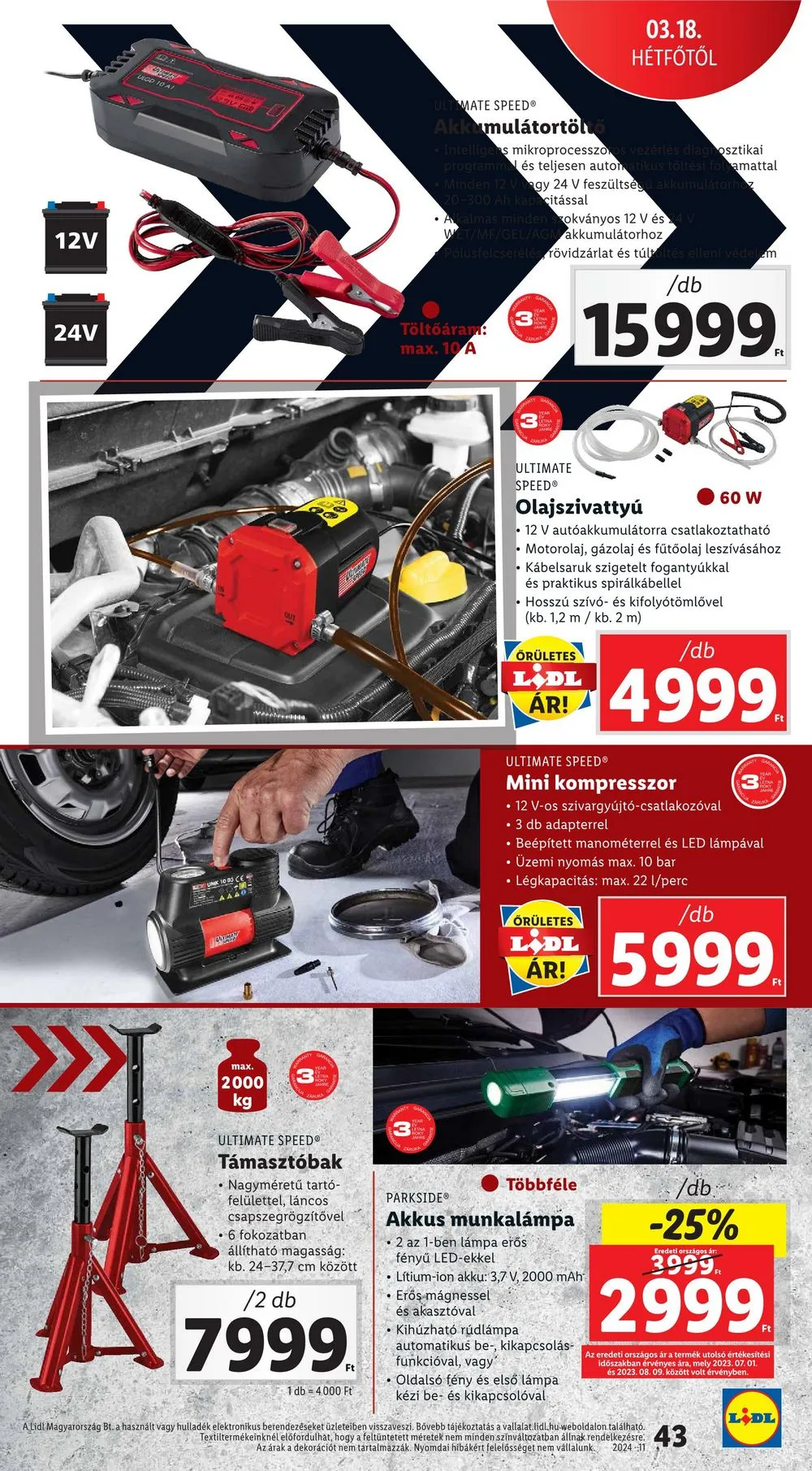 Lidl akciós újság 03.14–03.20 – 43. oldal