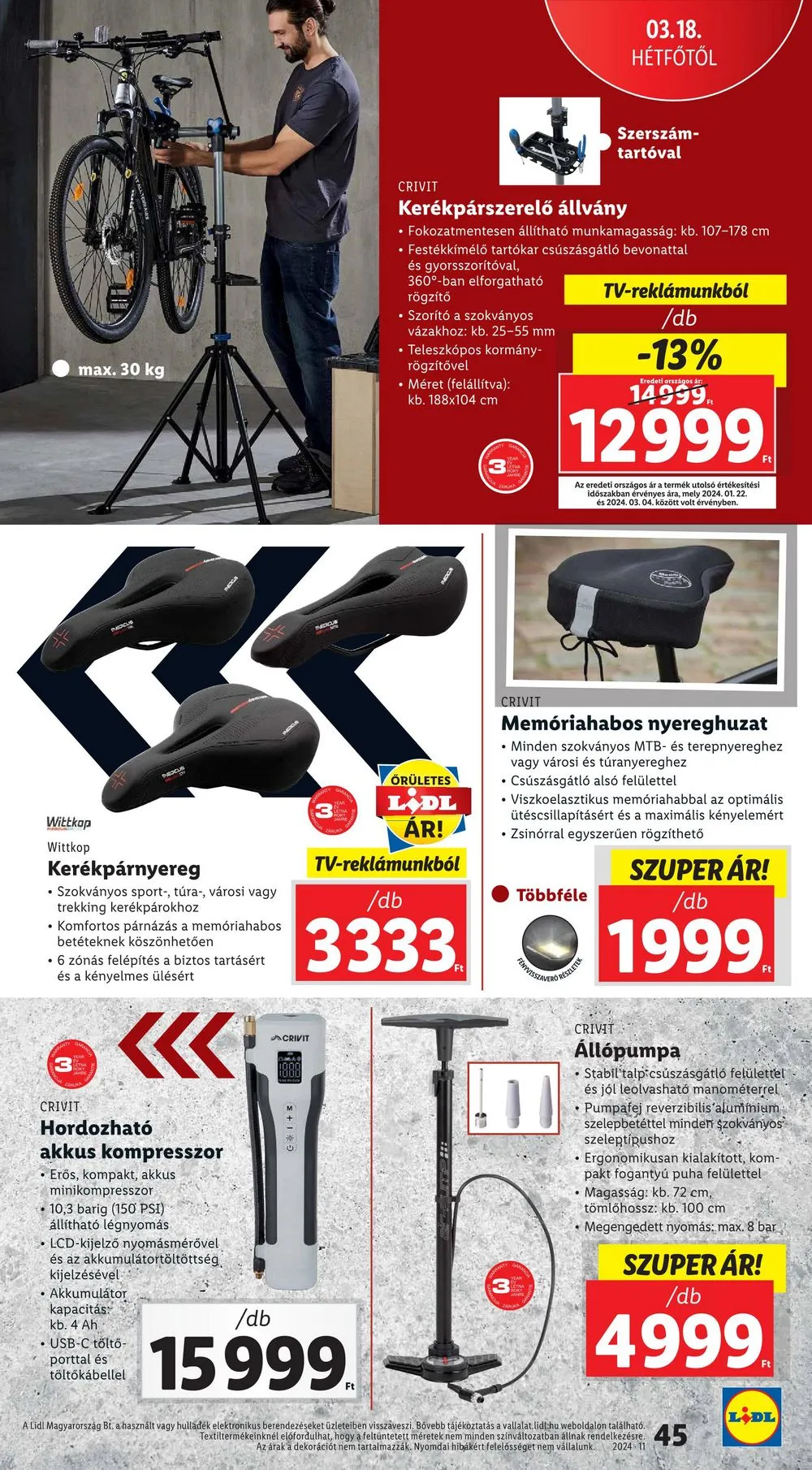 Lidl akciós újság 03.14–03.20 – 45. oldal