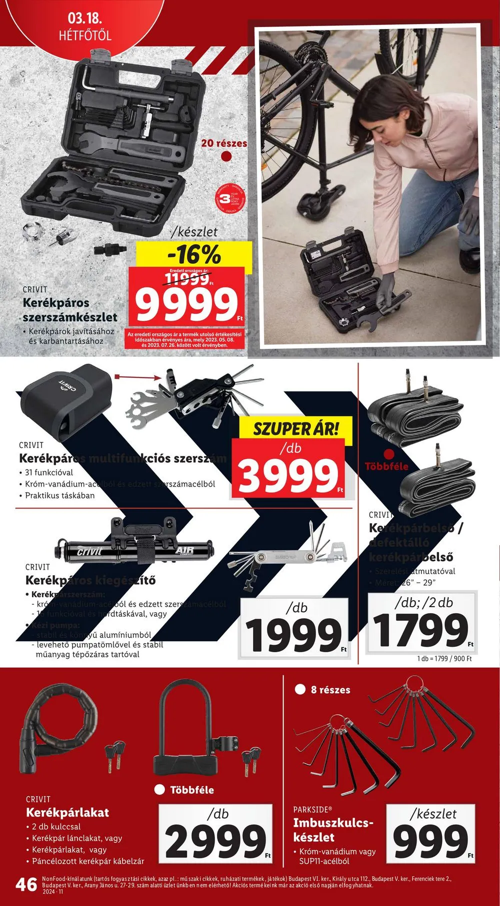 Lidl akciós újság 03.14–03.20 – 46. oldal