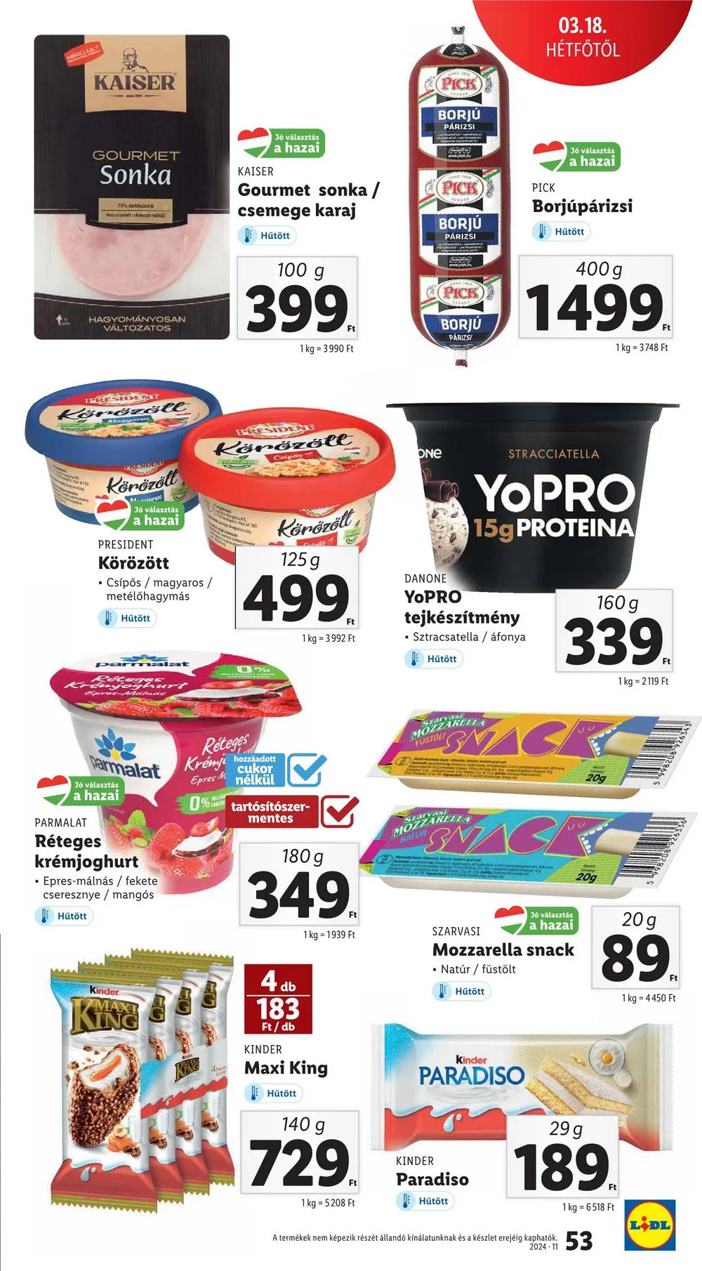 Lidl akciós újság 03.14–03.20 – 53. oldal
