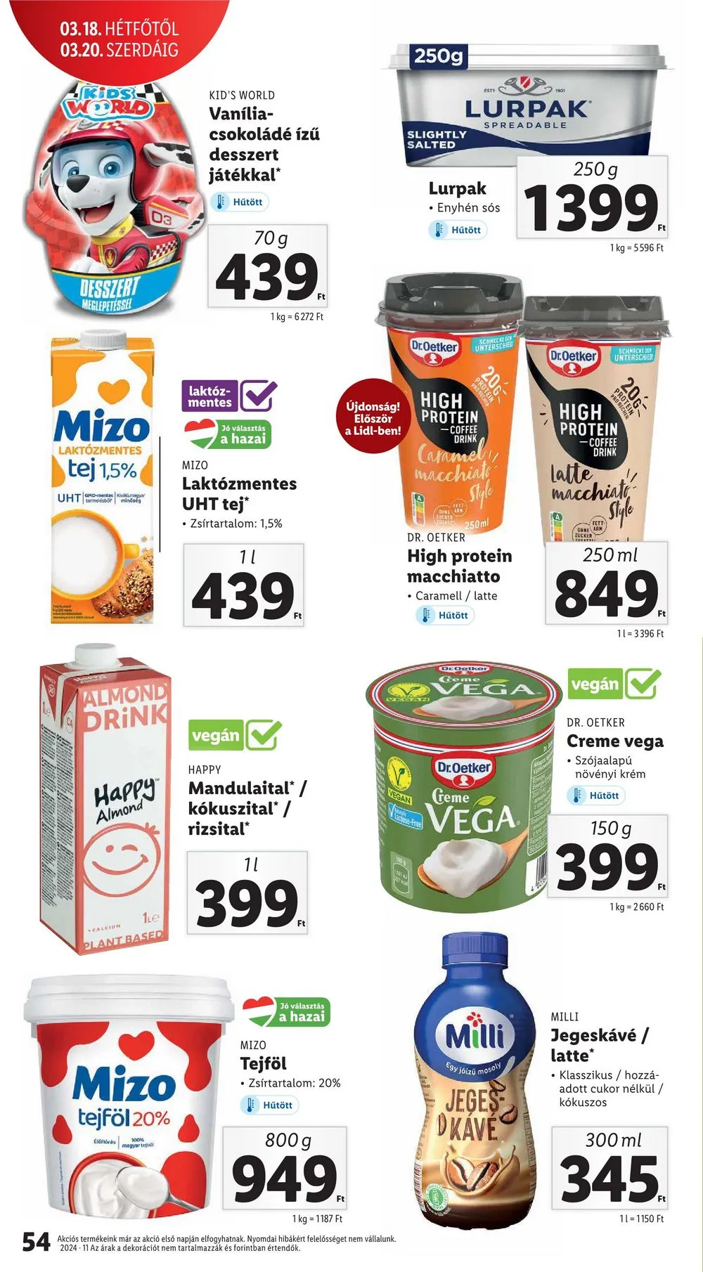 Lidl akciós újság 03.14–03.20 – 54. oldal