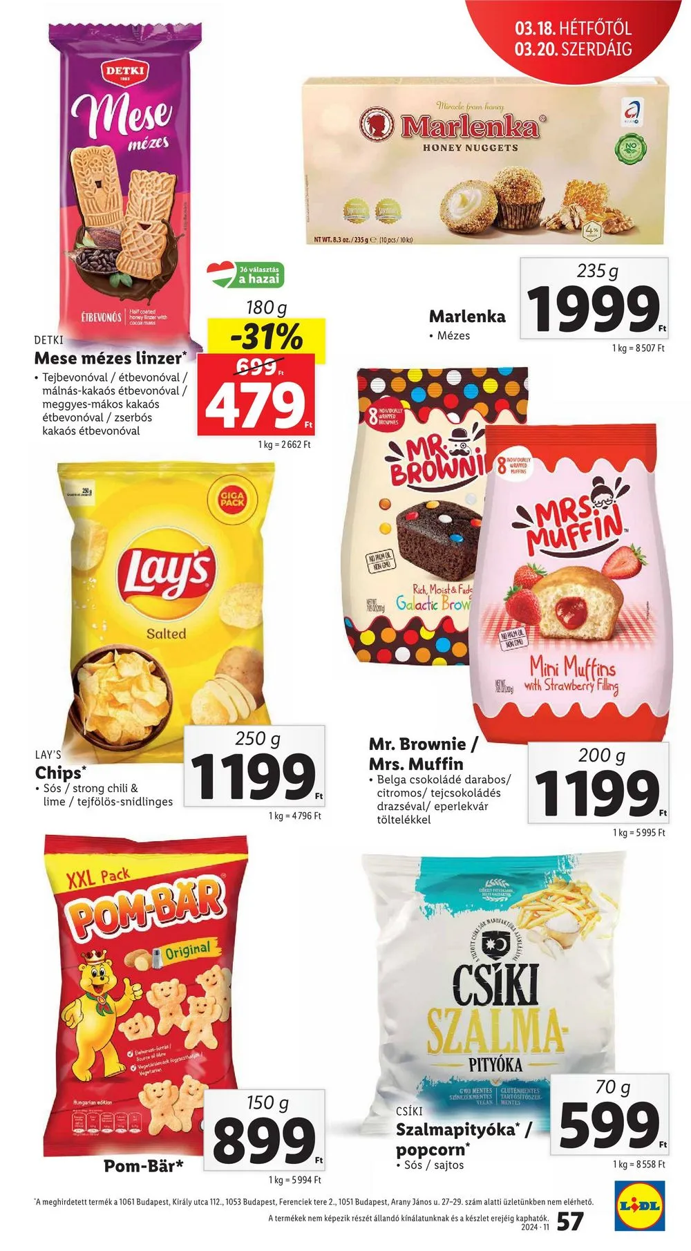 Lidl akciós újság 03.14–03.20 – 57. oldal