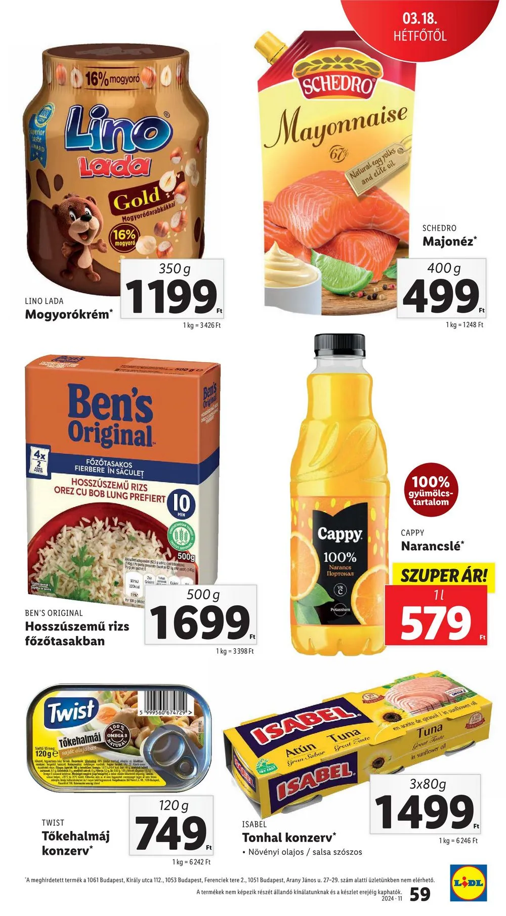 Lidl akciós újság 03.14–03.20 – 59. oldal