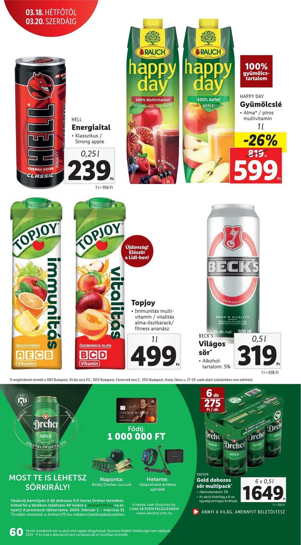 Lidl akciós újság 03.14–03.20 – 60. oldal