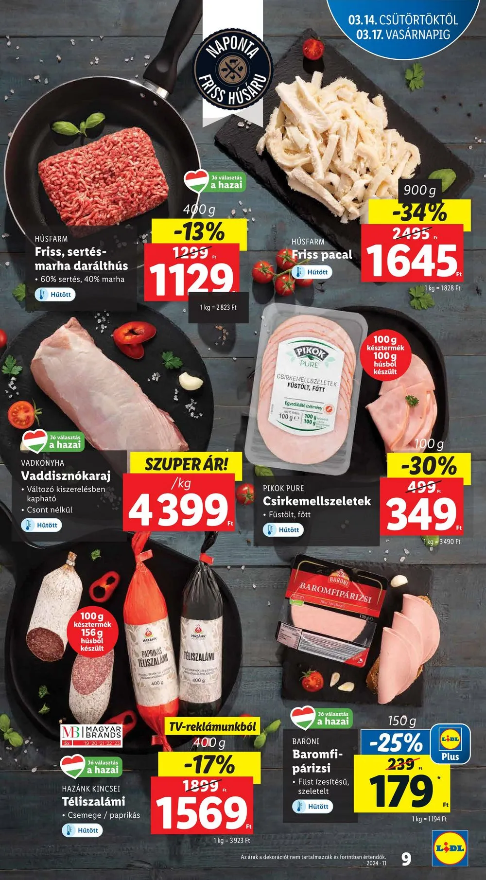 Lidl akciós újság 03.14–03.20 – 9. oldal