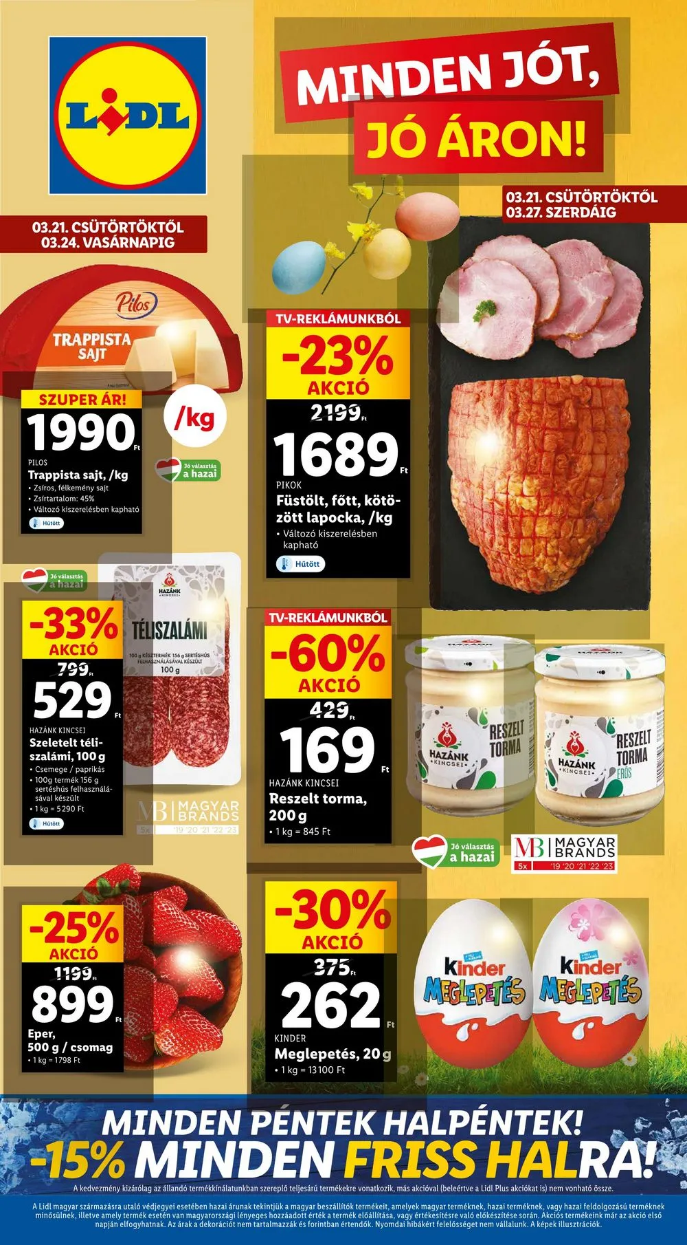 Lidl akciós újság 03.21–03.27
