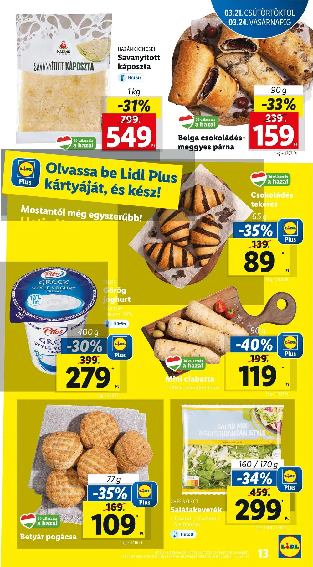 Lidl akciós újság 03.21–03.27 – 13. oldal