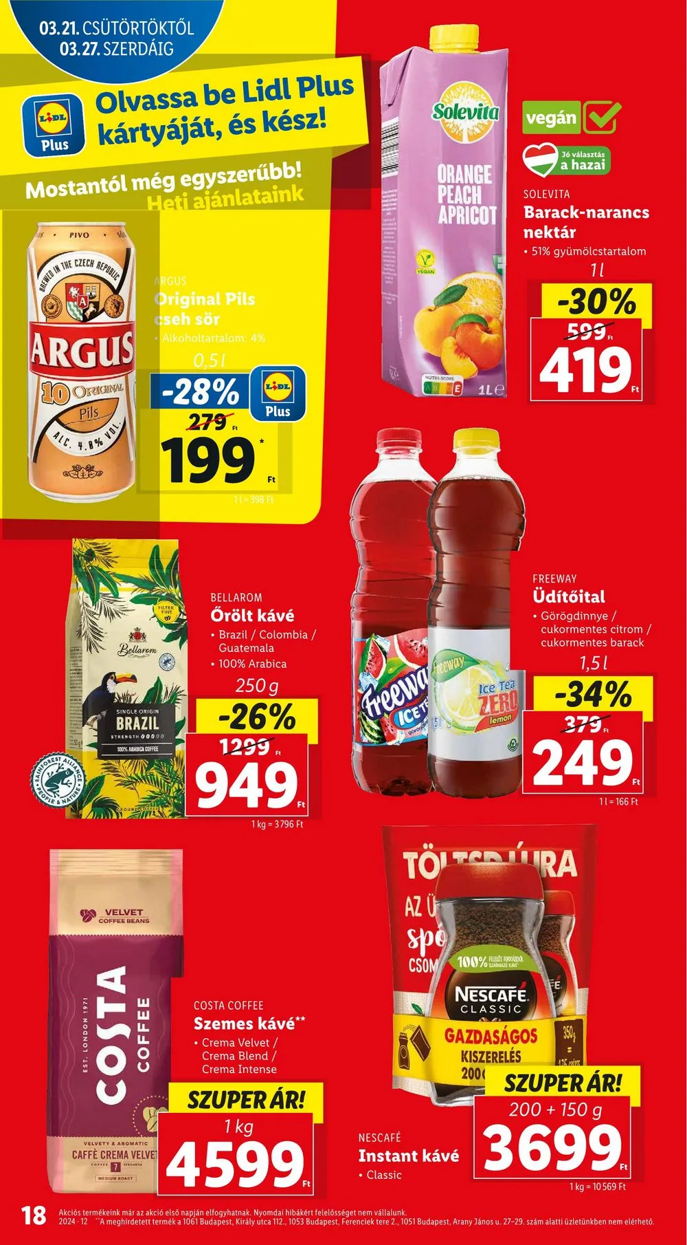 Lidl akciós újság 03.21–03.27 – 18. oldal