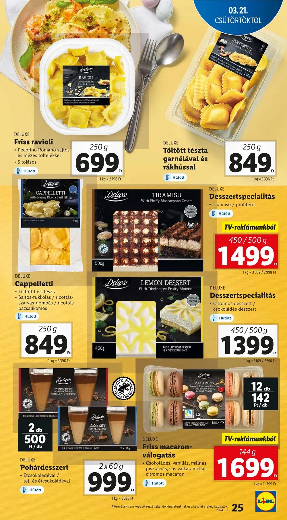 Lidl akciós újság 03.21–03.27 – 25. oldal