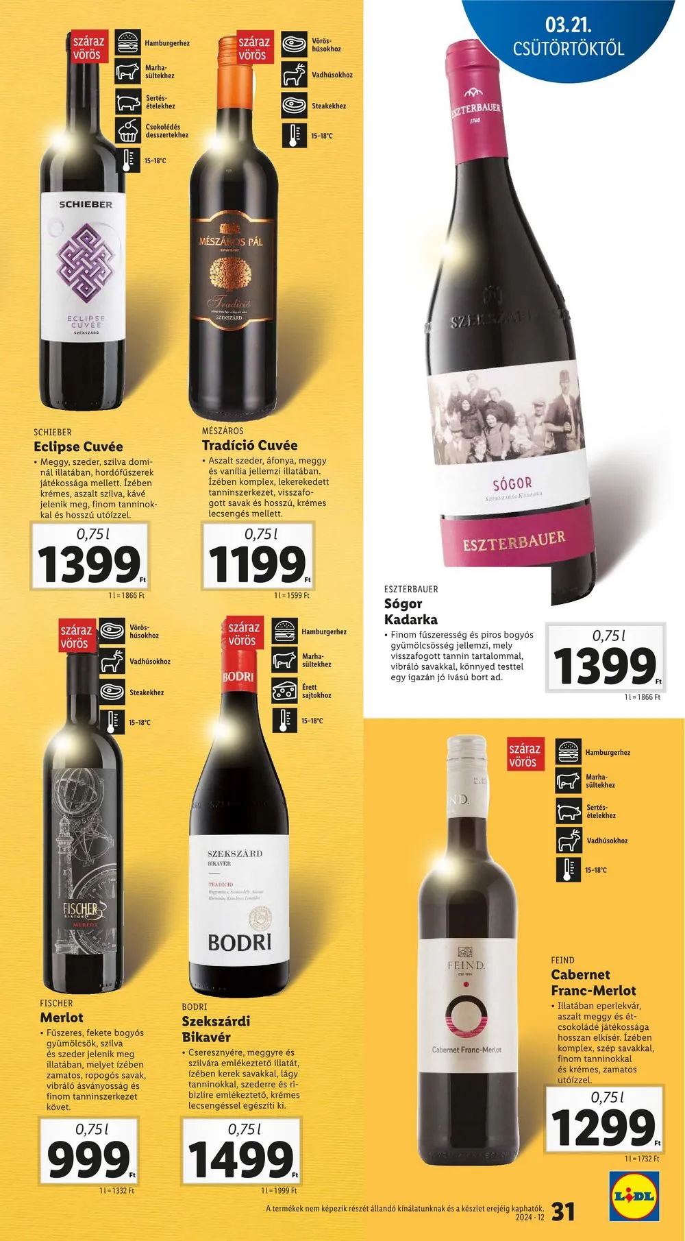 Lidl akciós újság 03.21–03.27 – 31. oldal