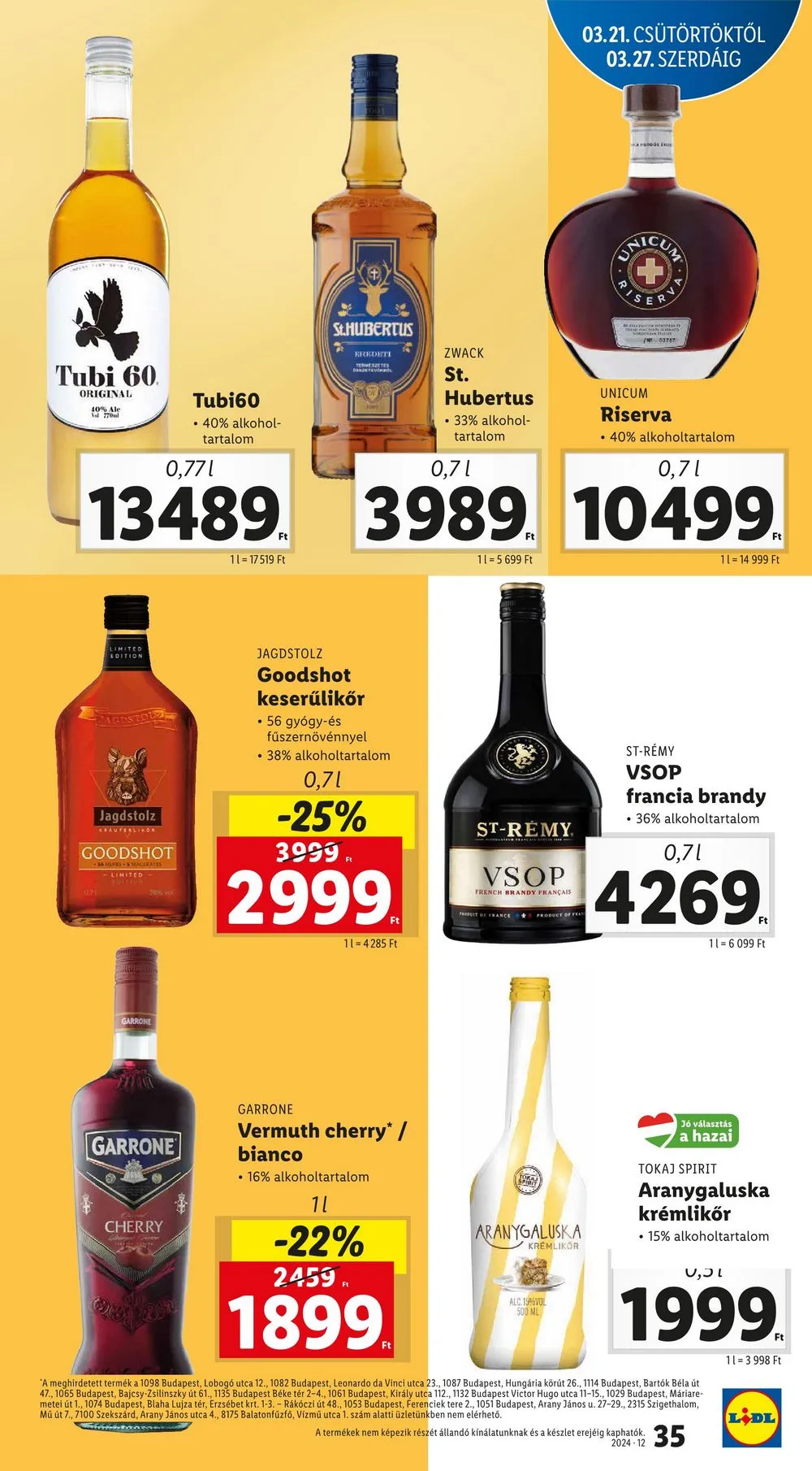 Lidl akciós újság 03.21–03.27 – 35. oldal
