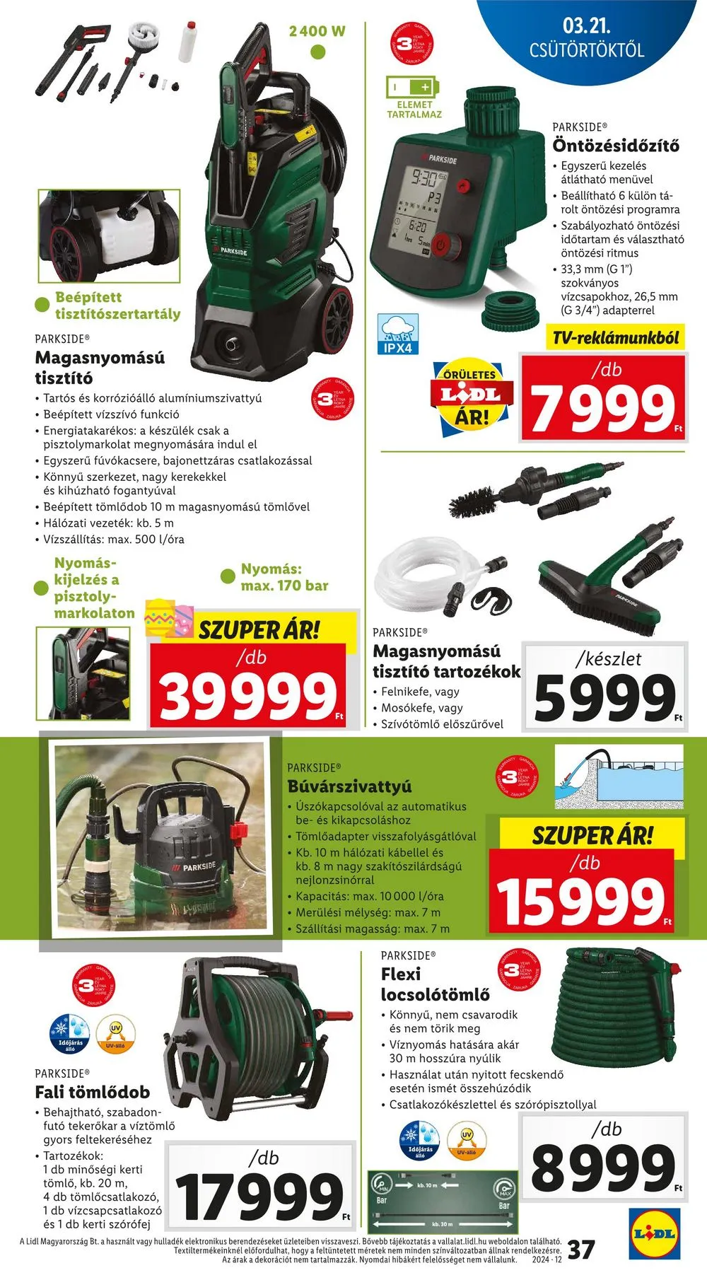 Lidl akciós újság 03.21–03.27 – 37. oldal