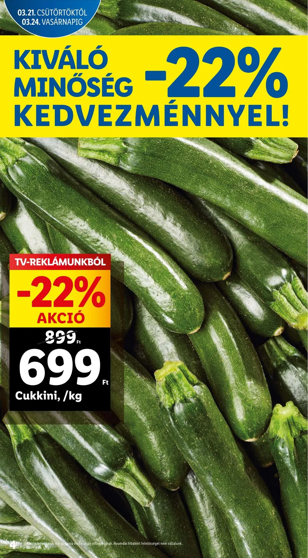 Lidl akciós újság 03.21–03.27 – 4. oldal