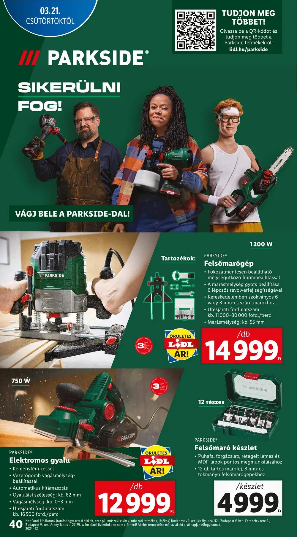 Lidl akciós újság 03.21–03.27 – 40. oldal