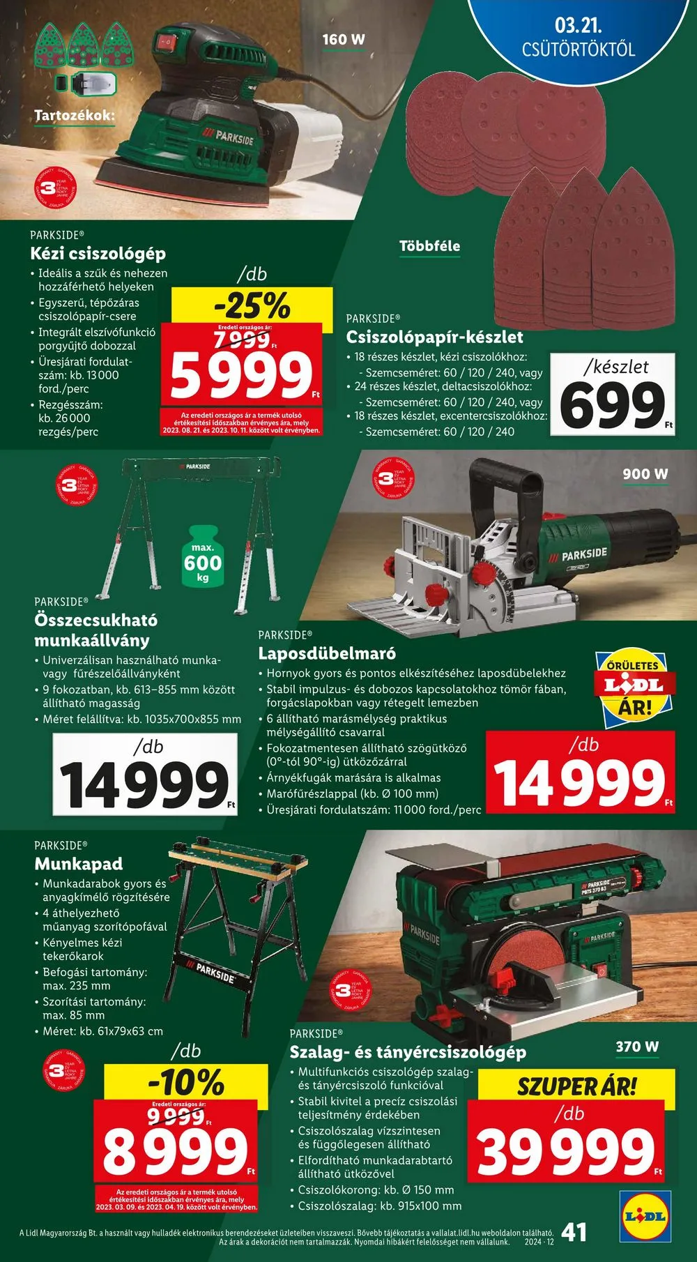 Lidl akciós újság 03.21–03.27 – 41. oldal