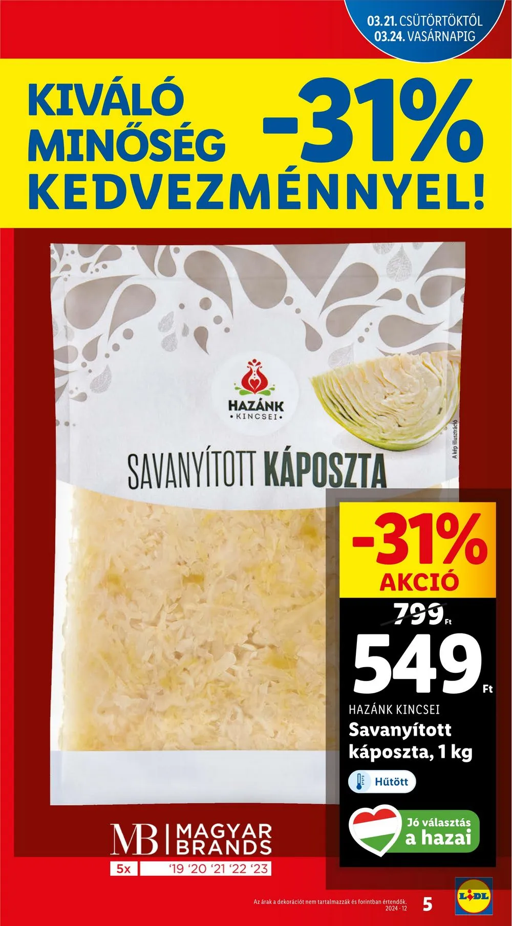 Lidl akciós újság 03.21–03.27 – 5. oldal
