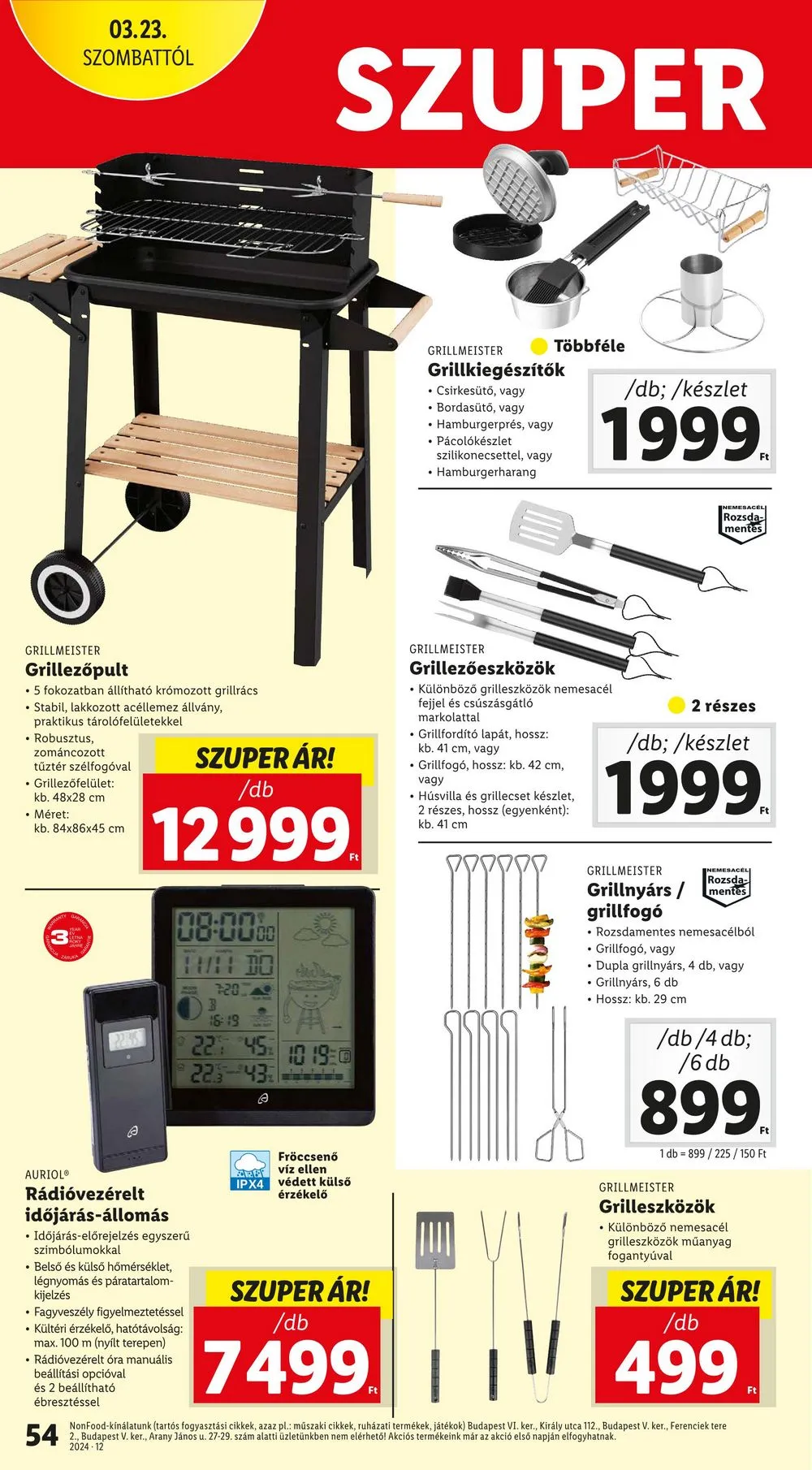 Lidl akciós újság 03.21–03.27 – 54. oldal