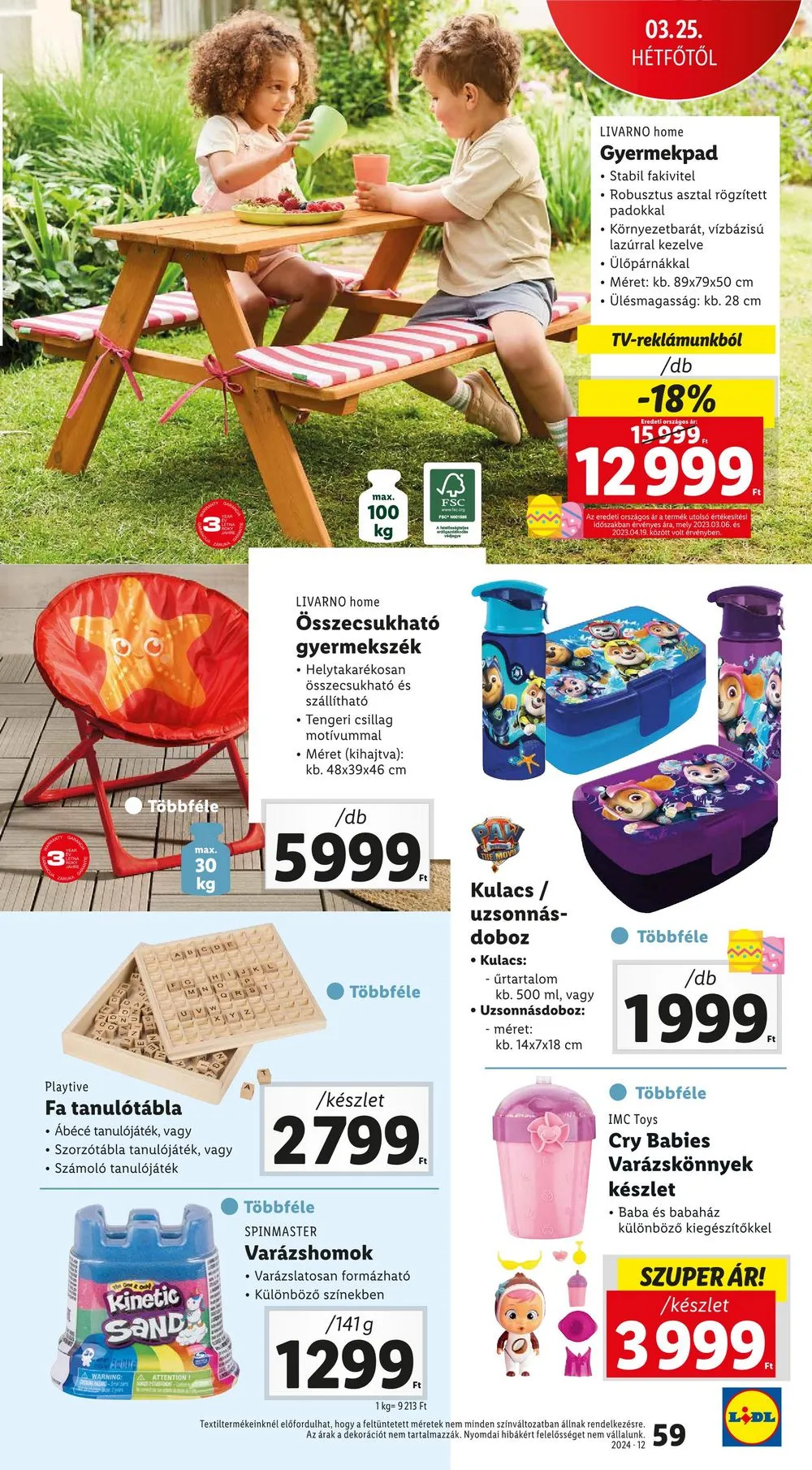 Lidl akciós újság 03.21–03.27 – 59. oldal
