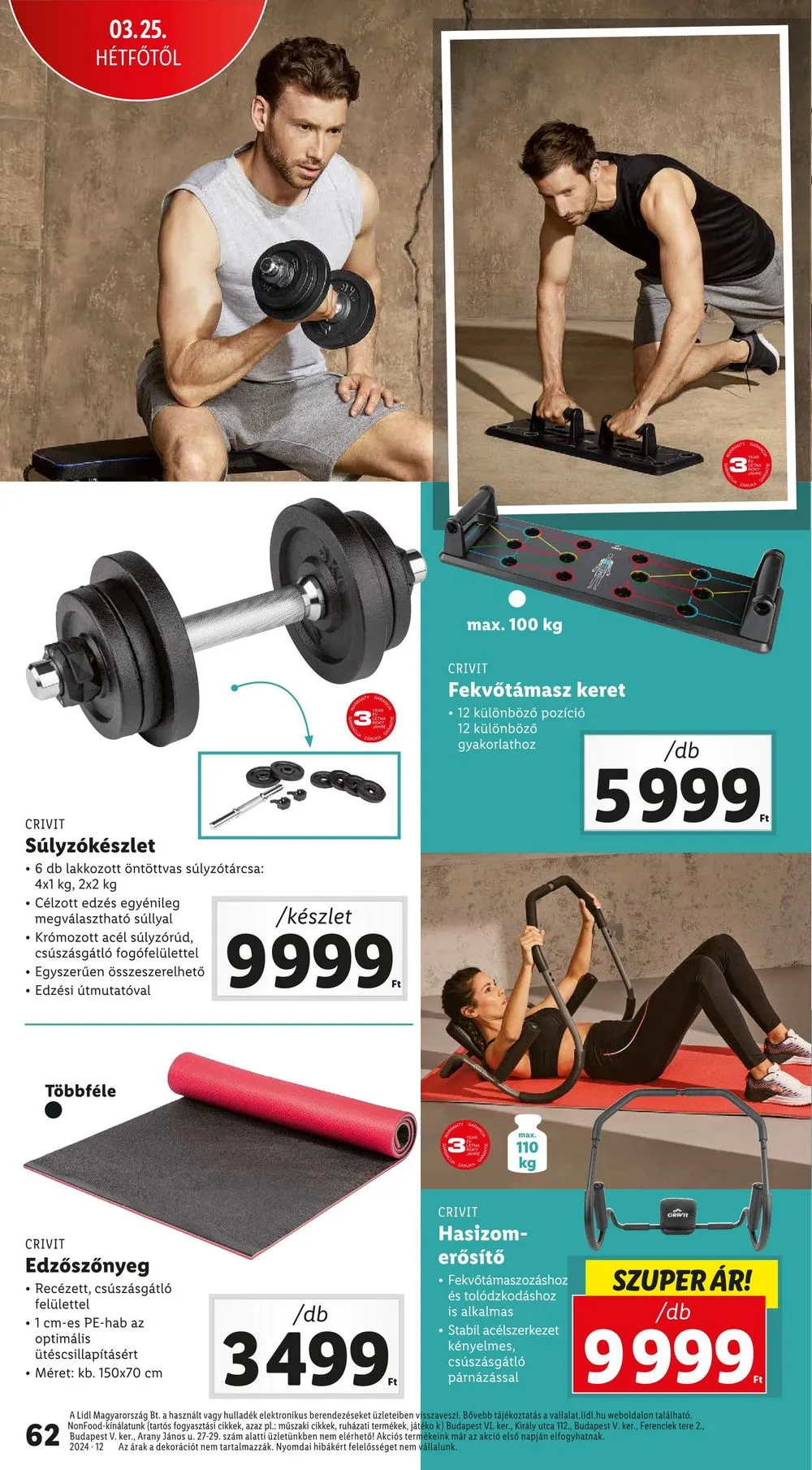 Lidl akciós újság 03.21–03.27 – 62. oldal
