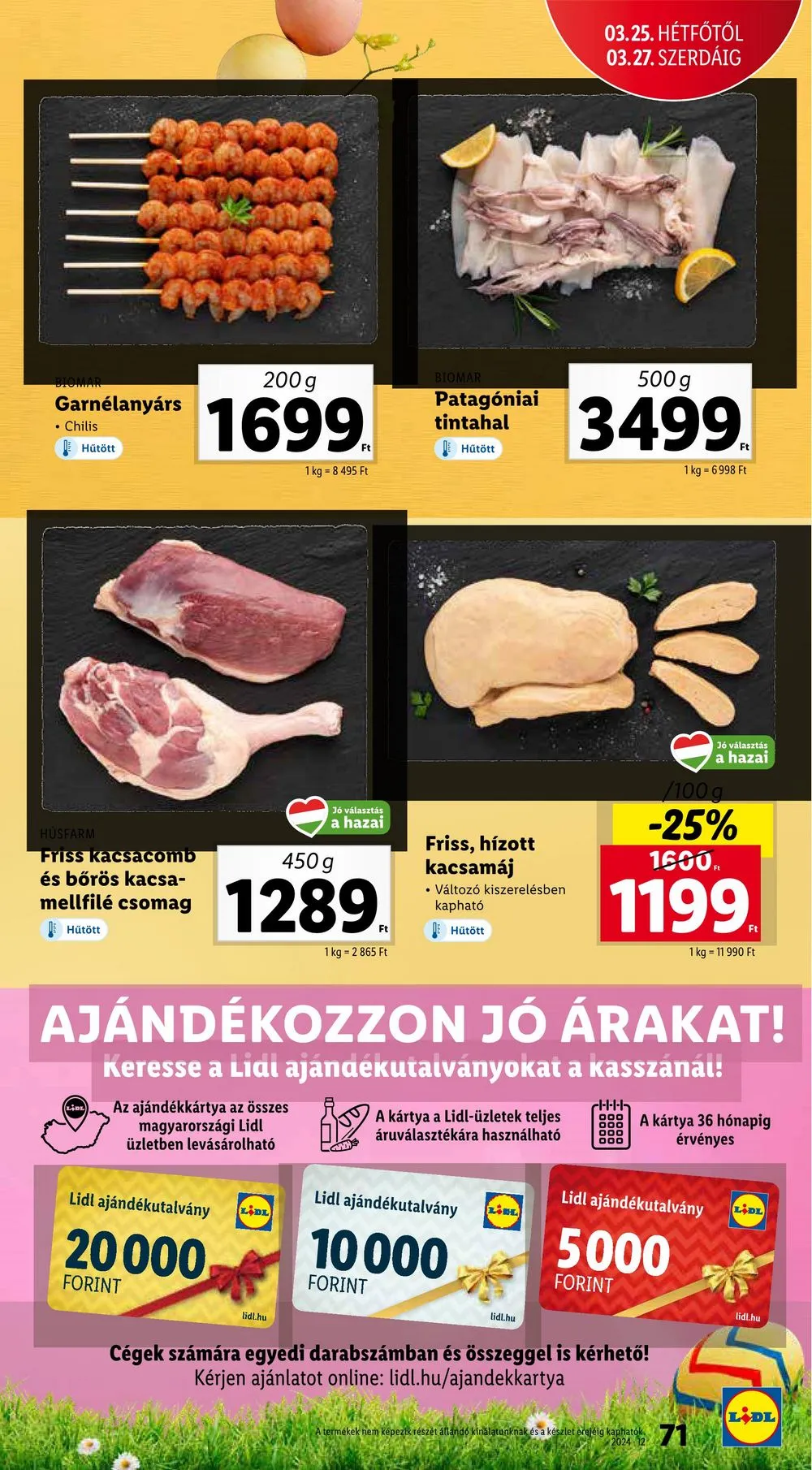 Lidl akciós újság 03.21–03.27 – 71. oldal