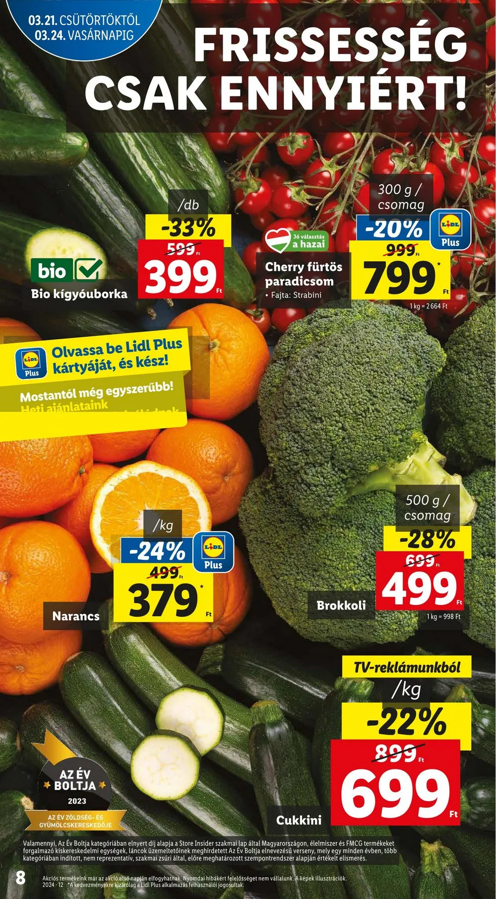 Lidl akciós újság 03.21–03.27 – 8. oldal