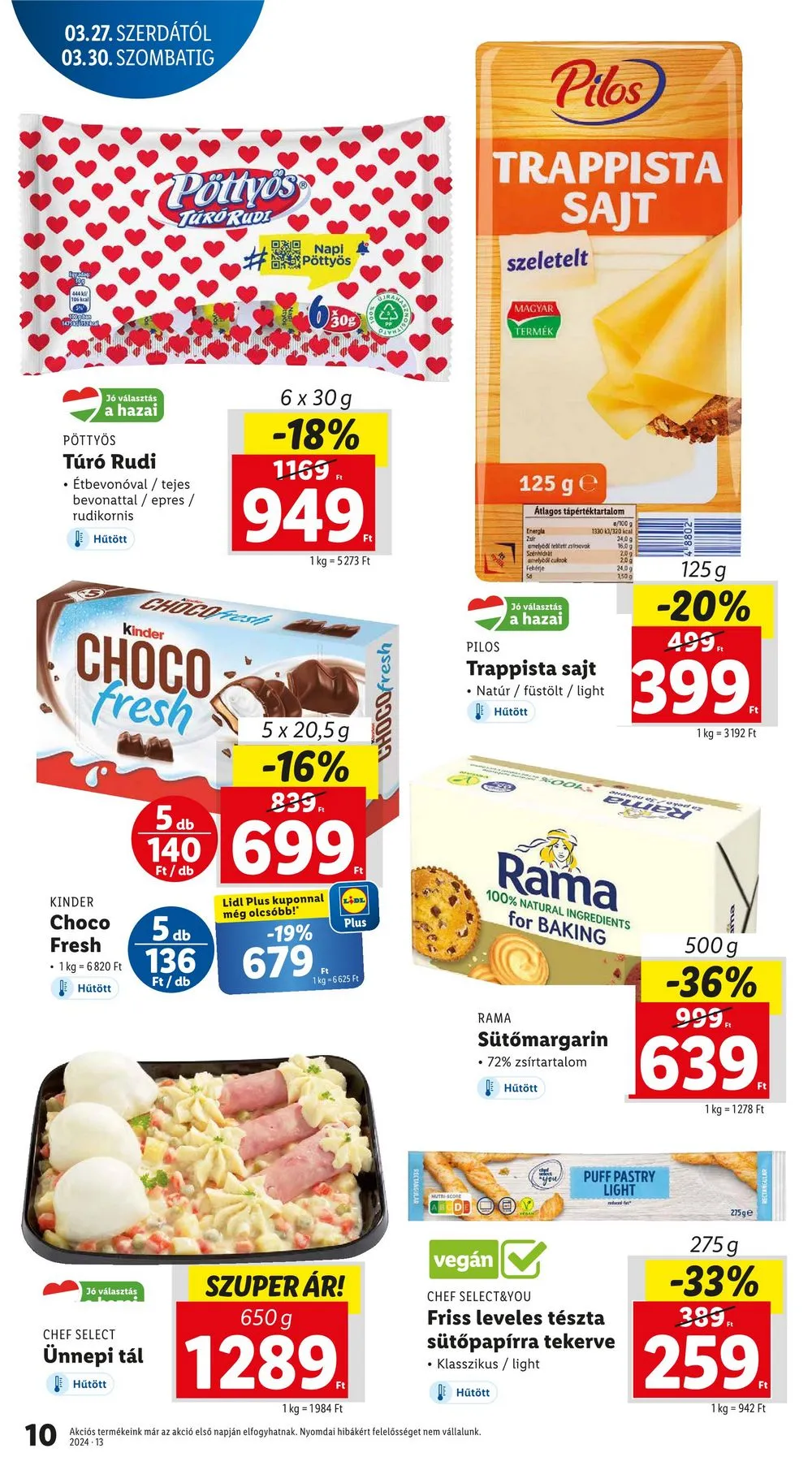 Lidl akciós újság 03.27–04.03 – 10. oldal