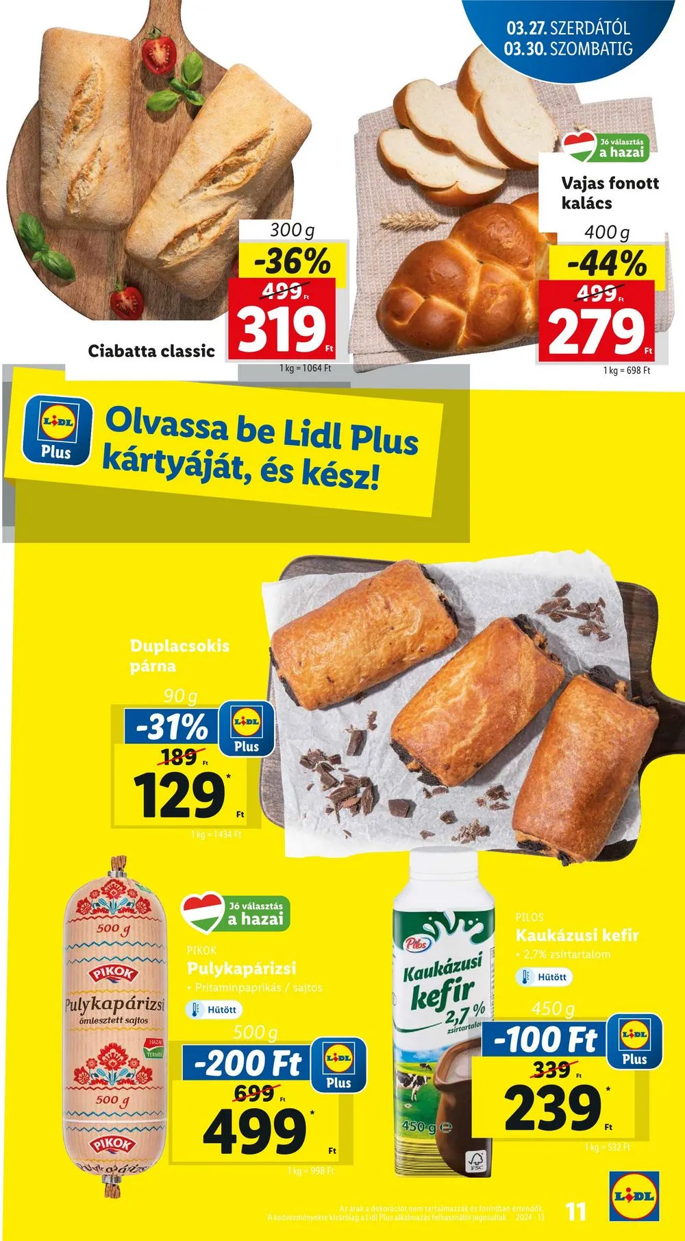 Lidl akciós újság 03.27–04.03 – 11. oldal