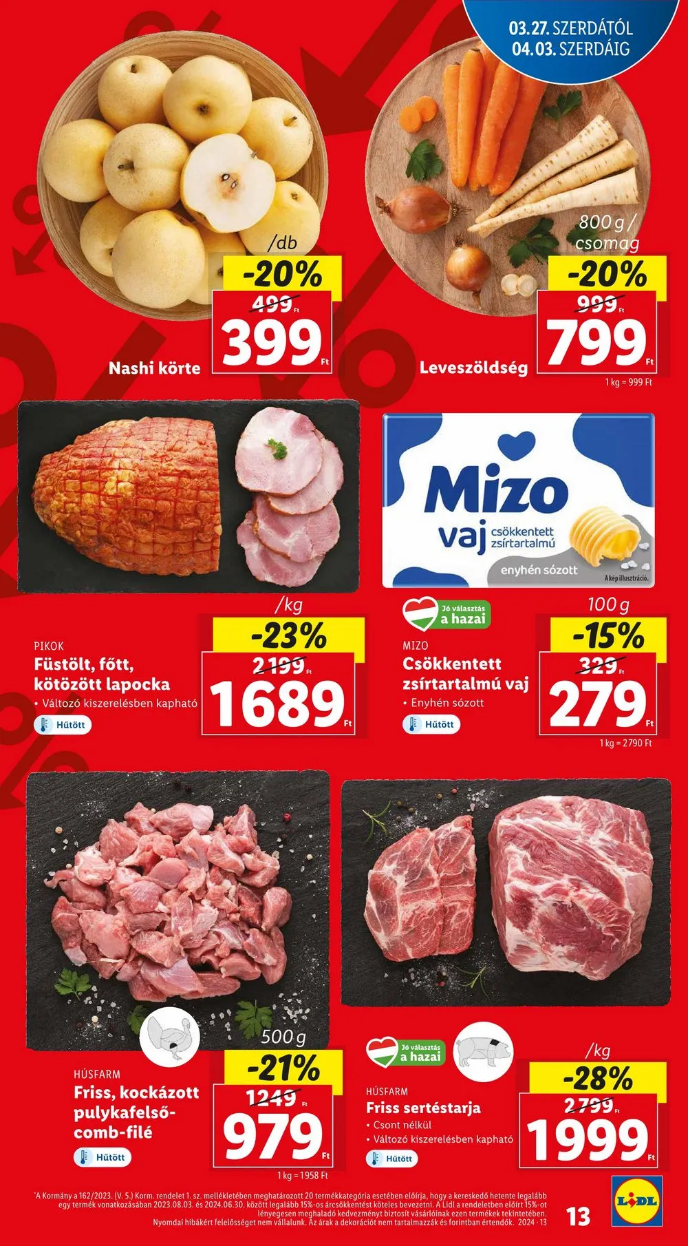 Lidl akciós újság 03.27–04.03 – 13. oldal