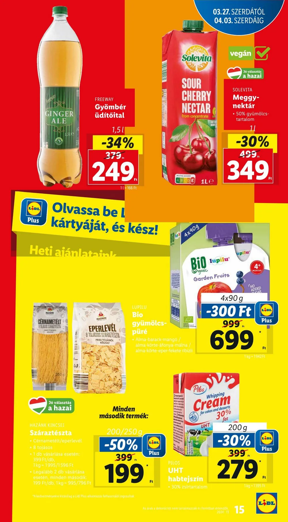 Lidl akciós újság 03.27–04.03 – 15. oldal