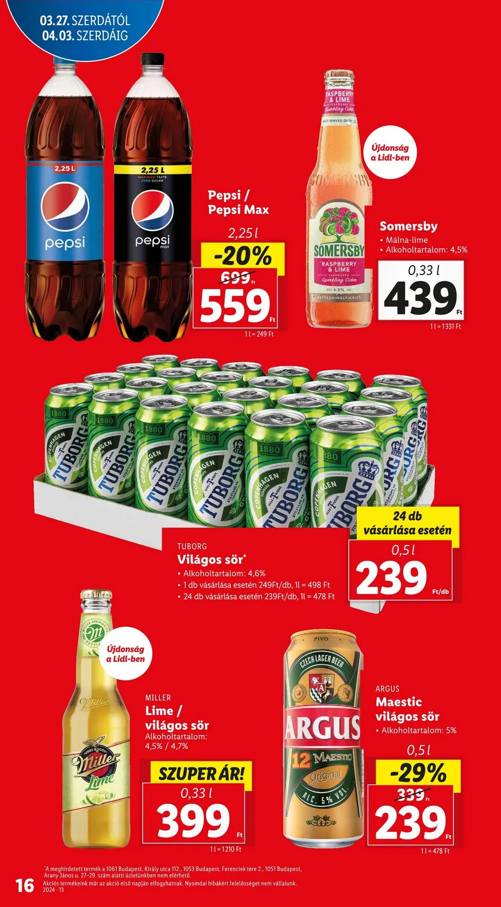 Lidl akciós újság 03.27–04.03 – 16. oldal