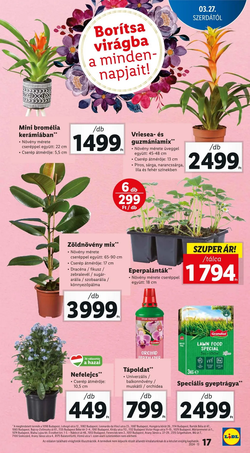 Lidl akciós újság 03.27–04.03 – 17. oldal